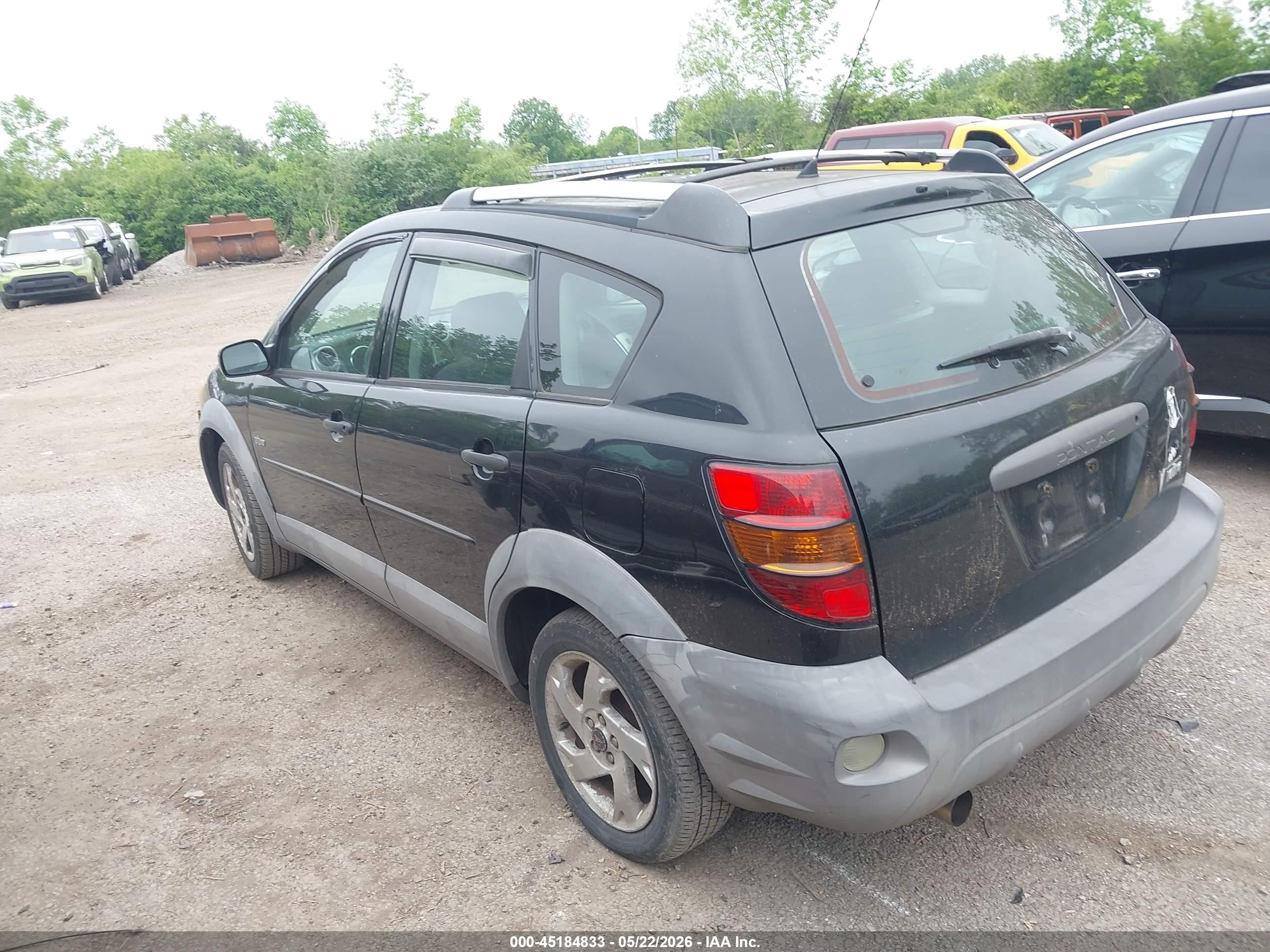 2003 Pontiac Vibe   Black vin: 5Y2SL64863Z465417