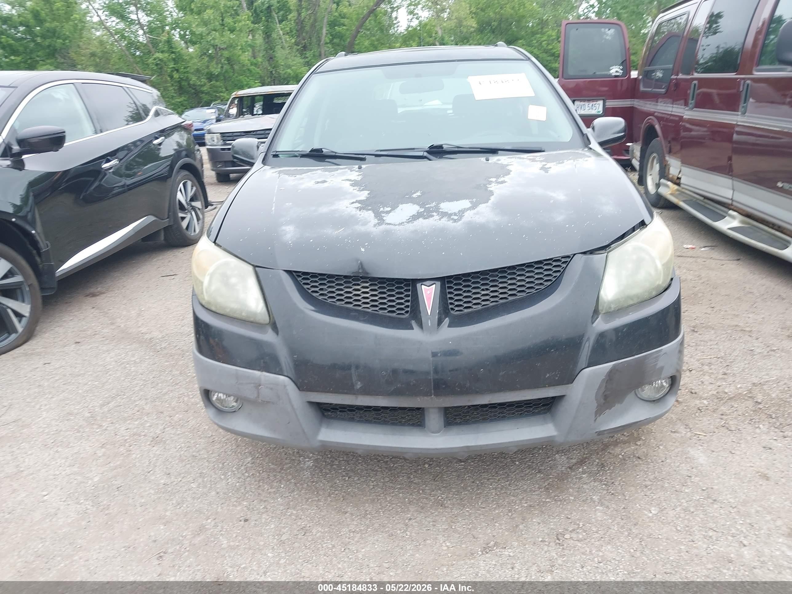 2003 Pontiac Vibe   Black vin: 5Y2SL64863Z465417
