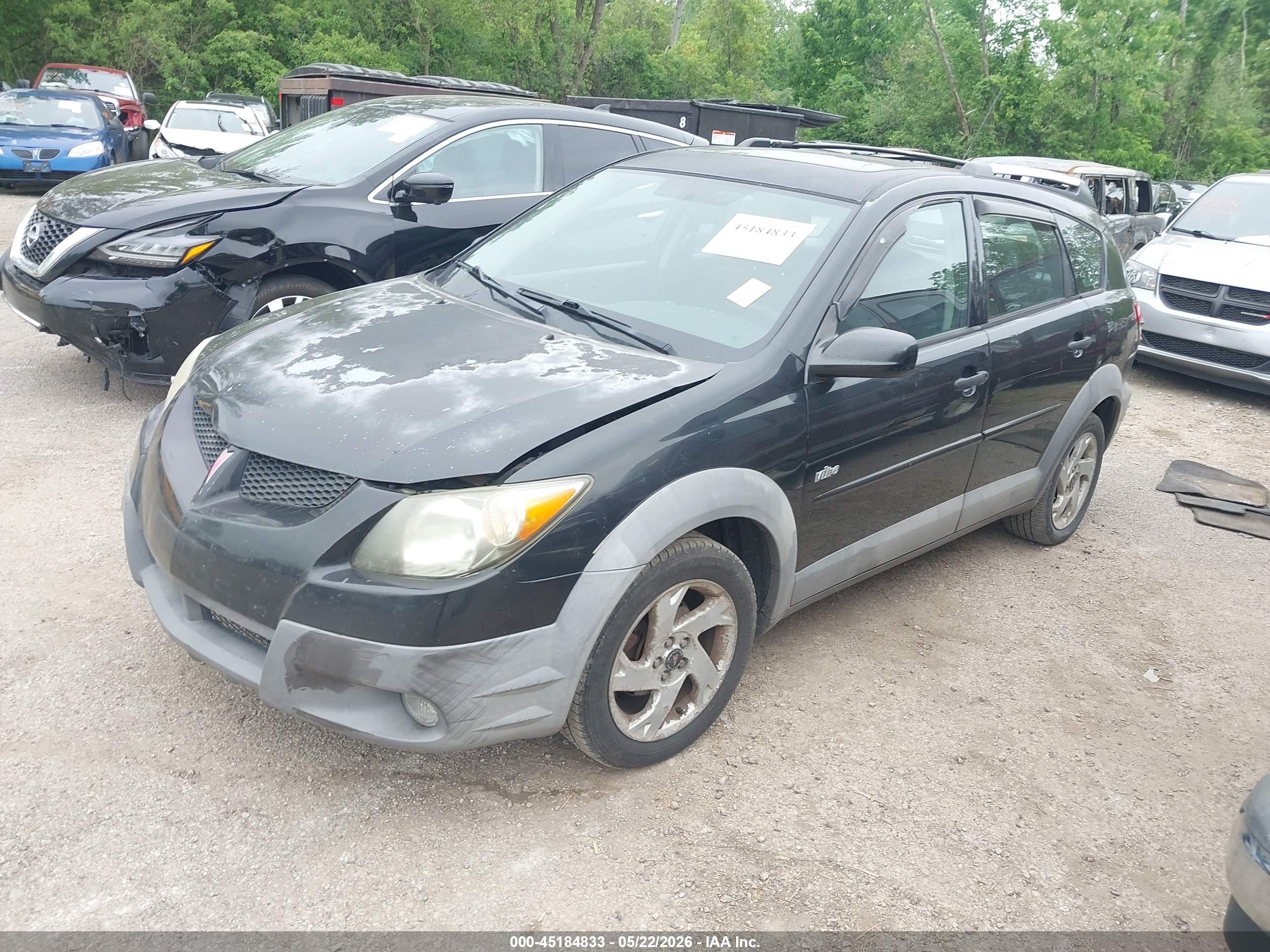 2003 Pontiac Vibe   Black vin: 5Y2SL64863Z465417