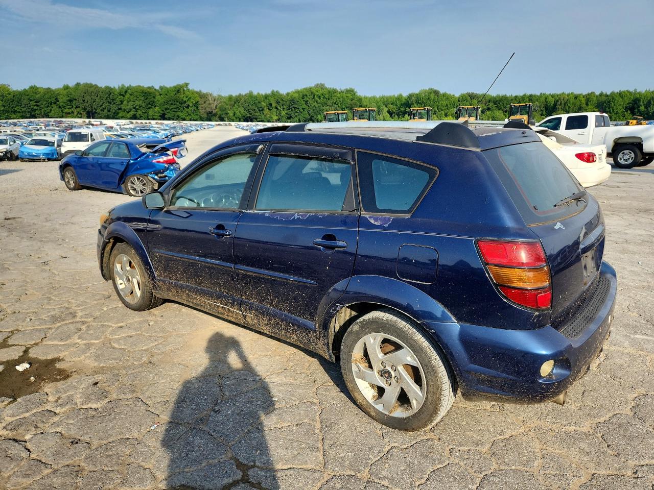 2004 Pontiac Vibe Blue vin: 5Y2SL64864Z463880