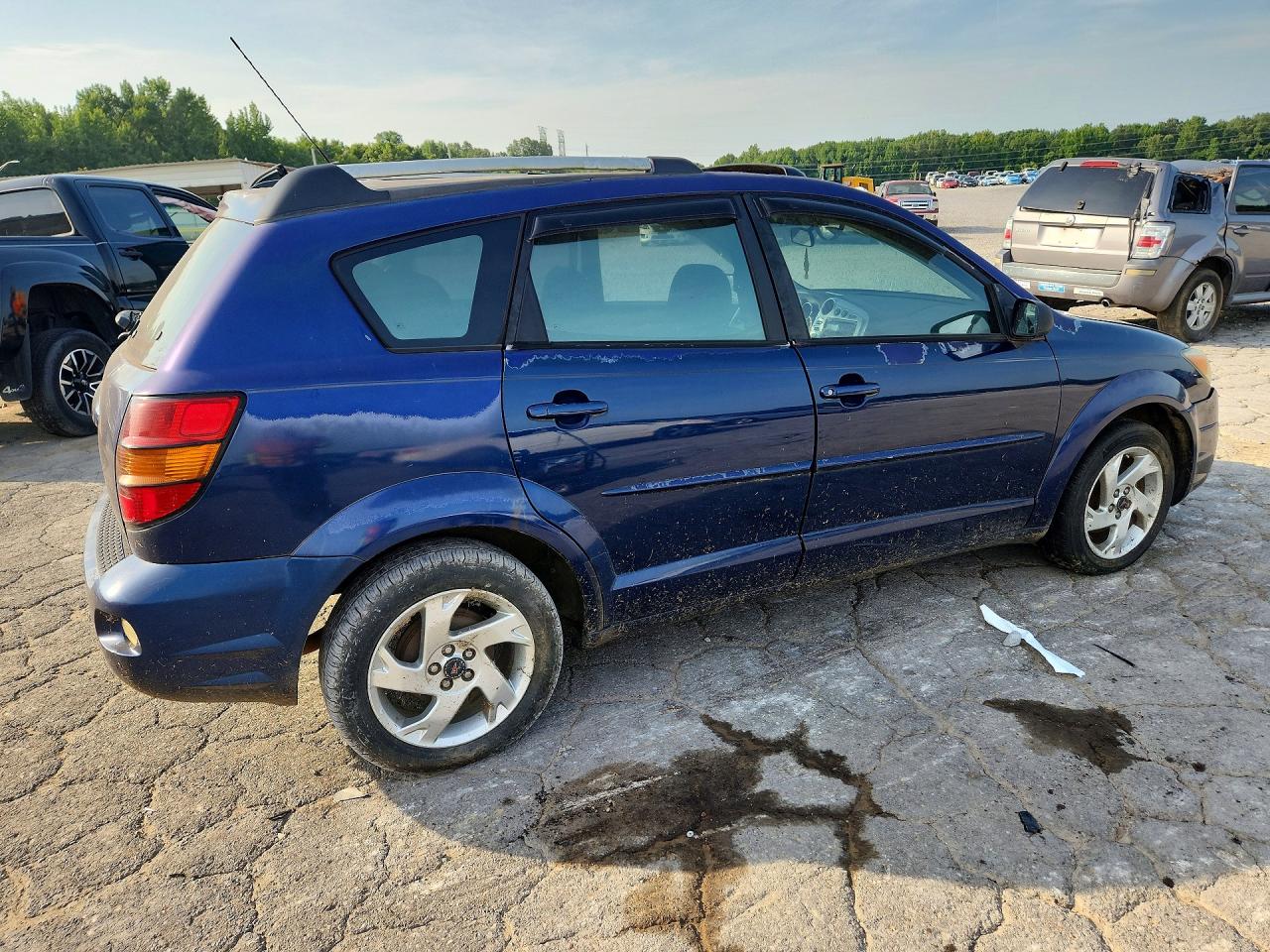 2004 Pontiac Vibe Blue vin: 5Y2SL64864Z463880