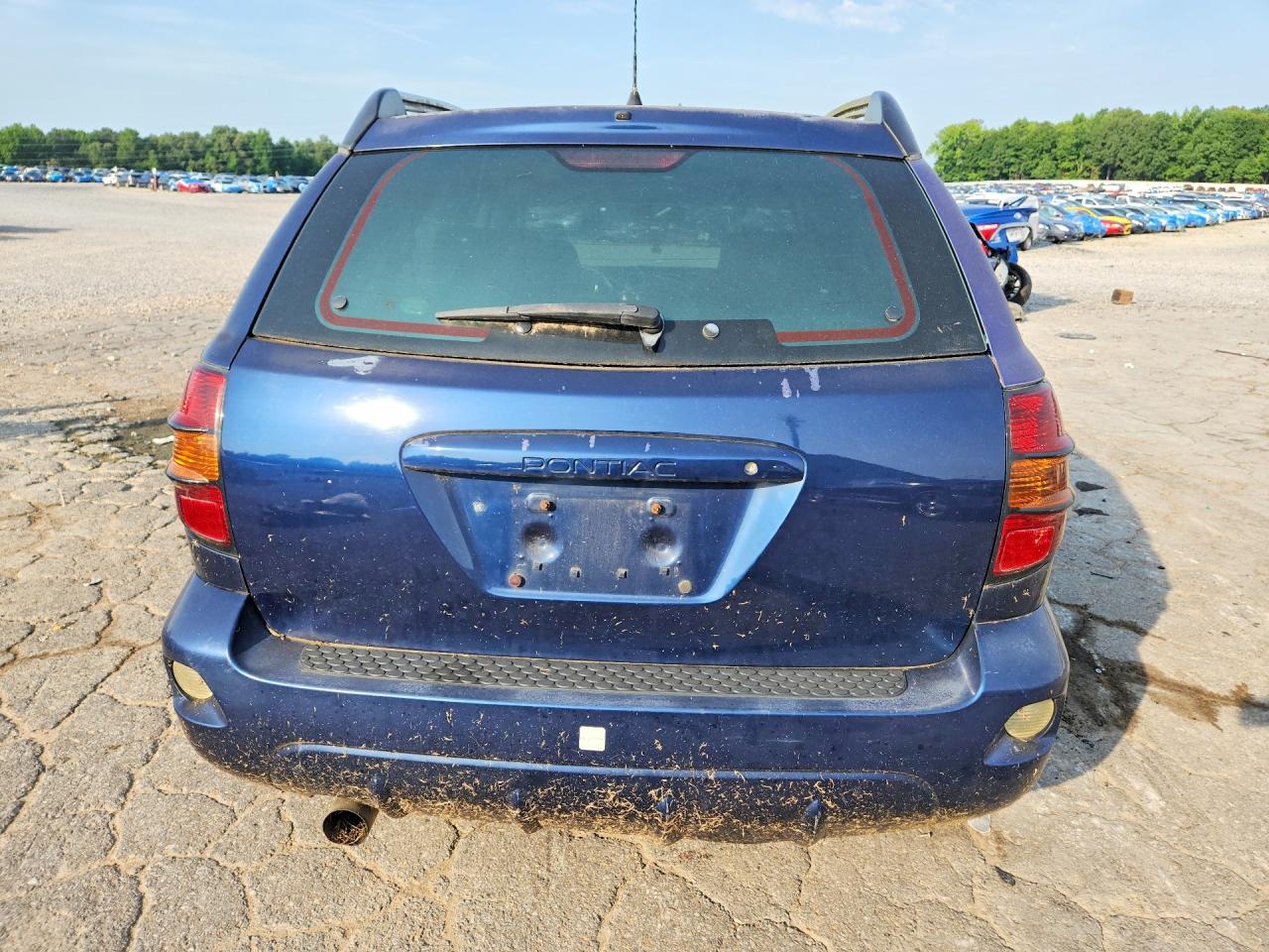 2004 Pontiac Vibe Blue vin: 5Y2SL64864Z463880