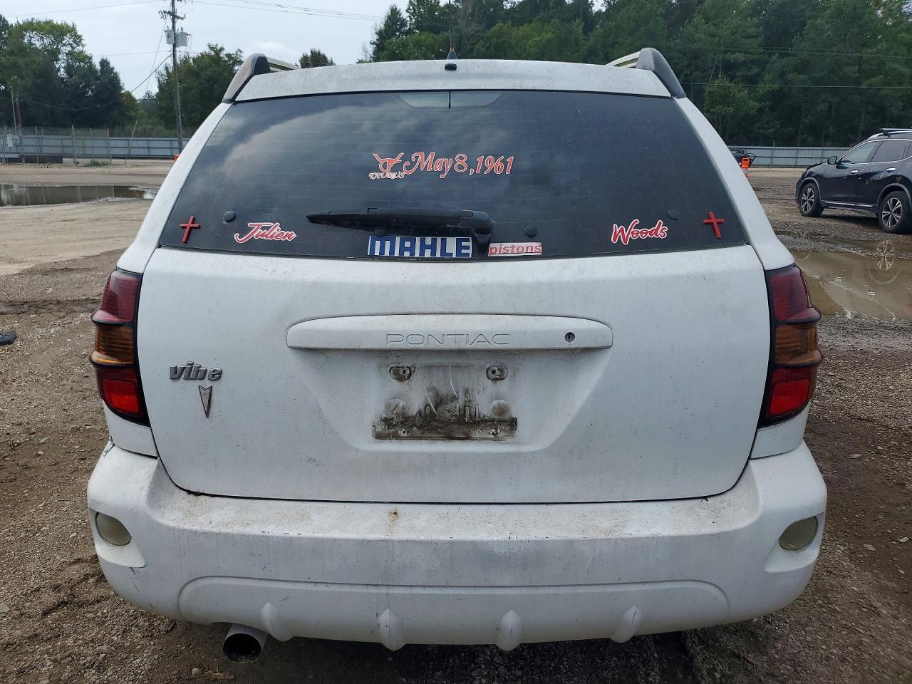 2006 Pontiac Vibe Белый vin: 5Y2SL65806Z406687