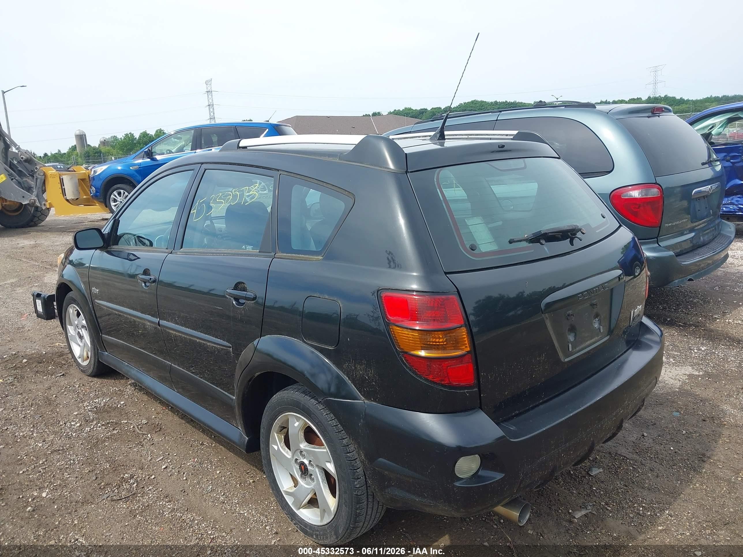 2006 Pontiac Vibe   Black vin: 5Y2SL65806Z407774