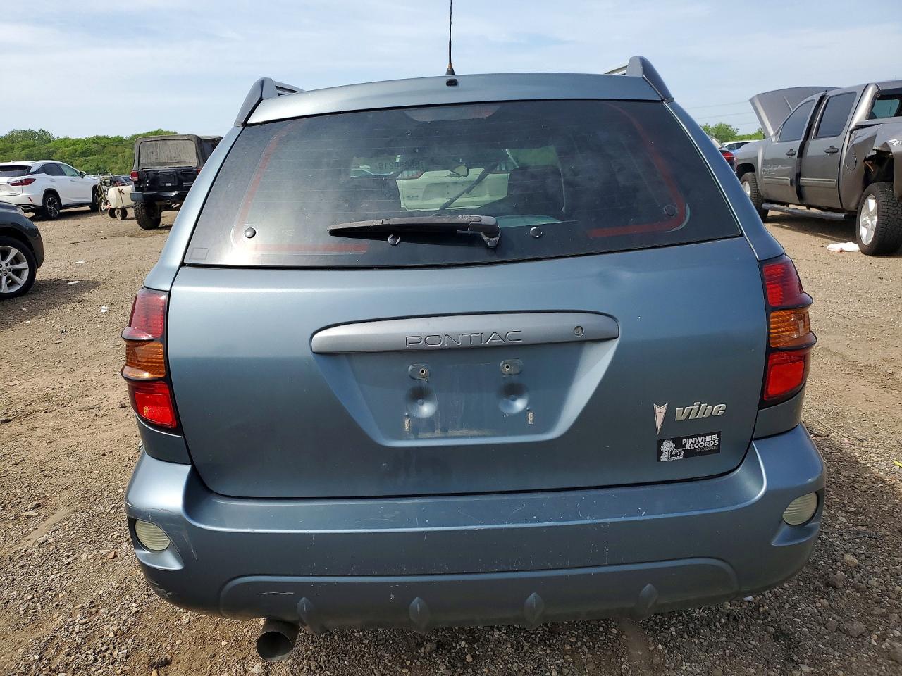 2006 Pontiac Vibe Blue vin: 5Y2SL65806Z421335