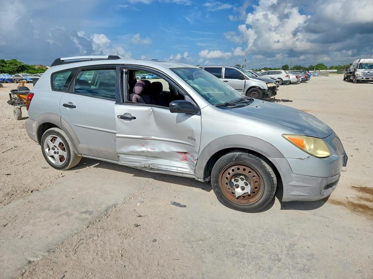 2006 Pontiac Vibe Silver vin: 5Y2SL65806Z436210