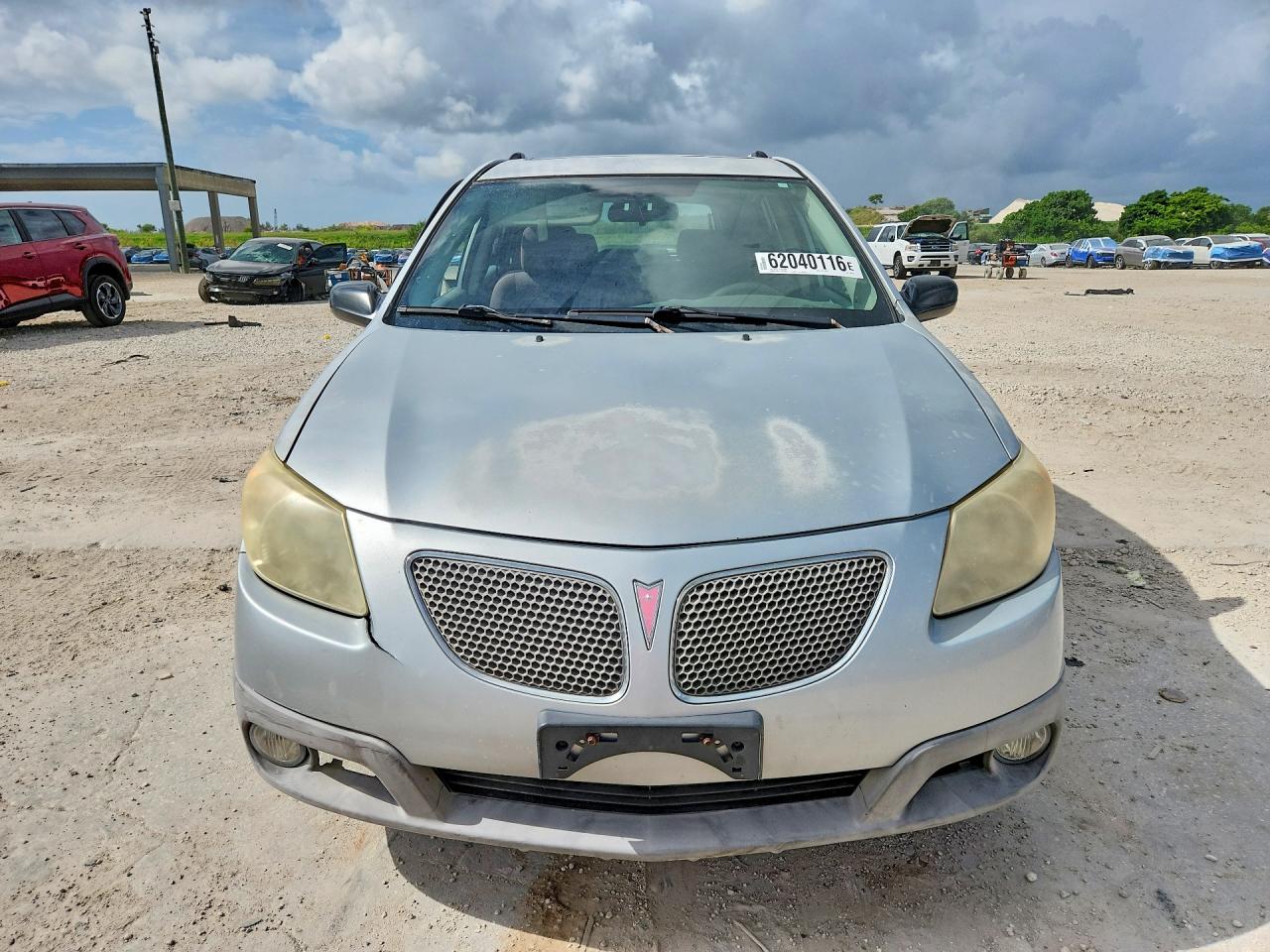 2006 Pontiac Vibe Silver vin: 5Y2SL65806Z436210