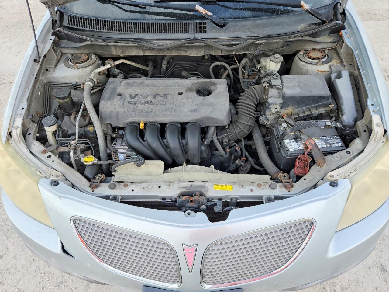 2006 Pontiac Vibe Silver vin: 5Y2SL65806Z436210