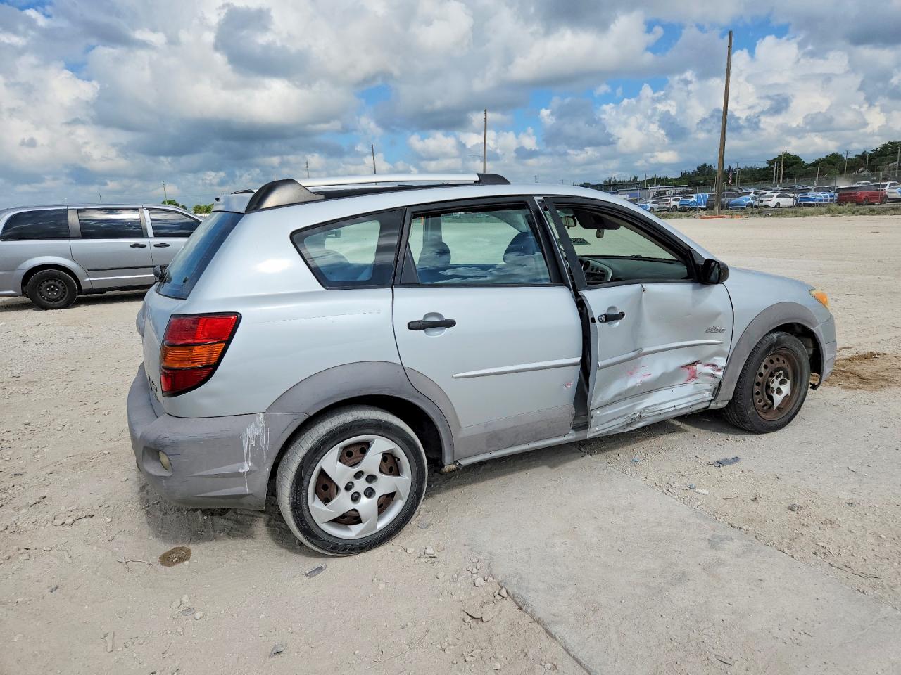 2006 Pontiac Vibe Silver vin: 5Y2SL65806Z436210