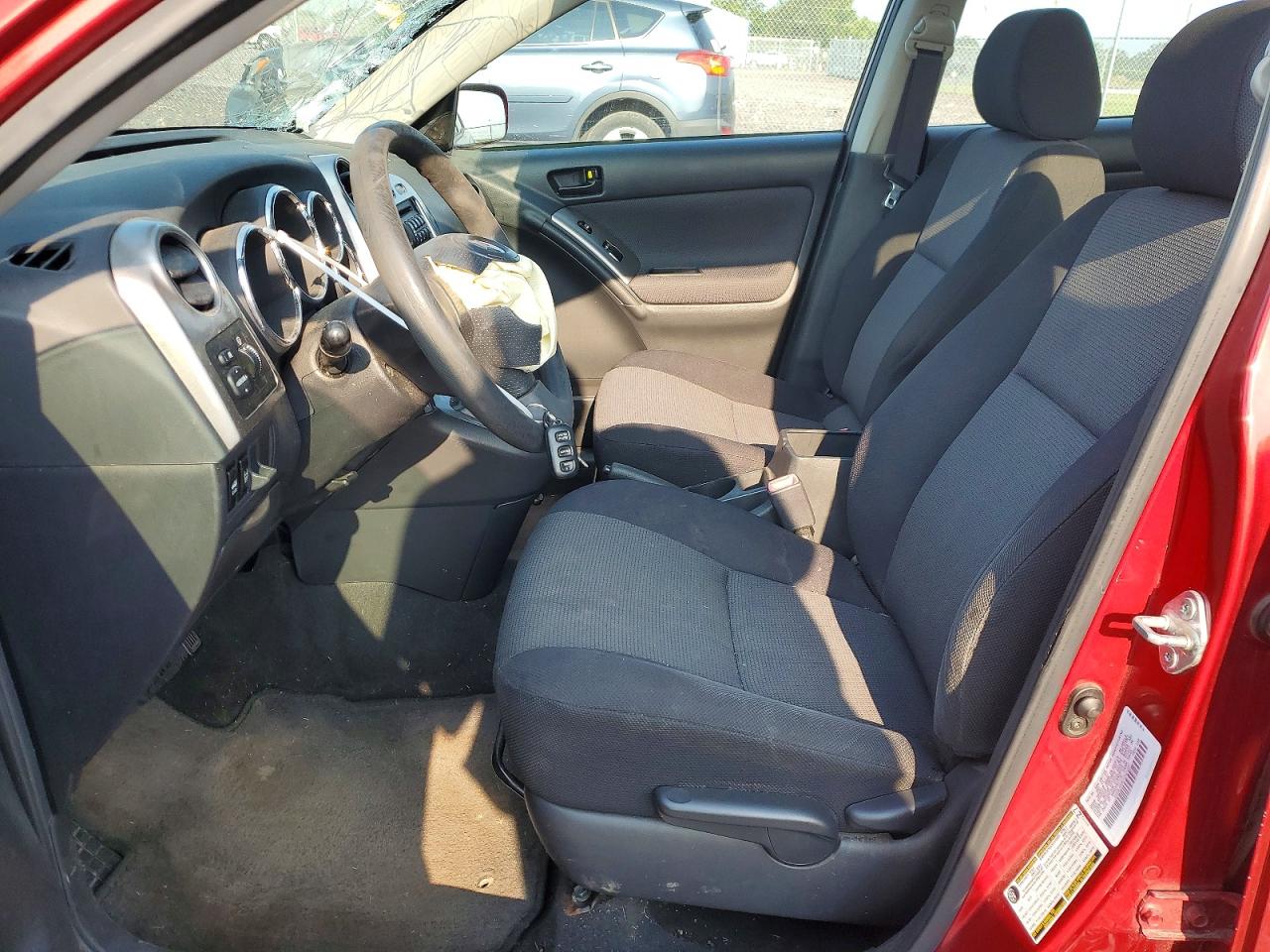 2007 Pontiac Vibe Orange vin: 5Y2SL65807Z421207