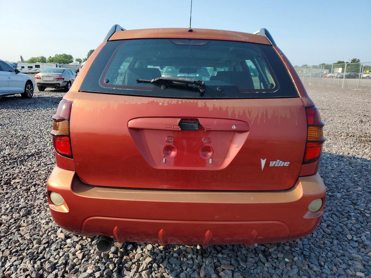 2007 Pontiac Vibe Orange vin: 5Y2SL65807Z421207