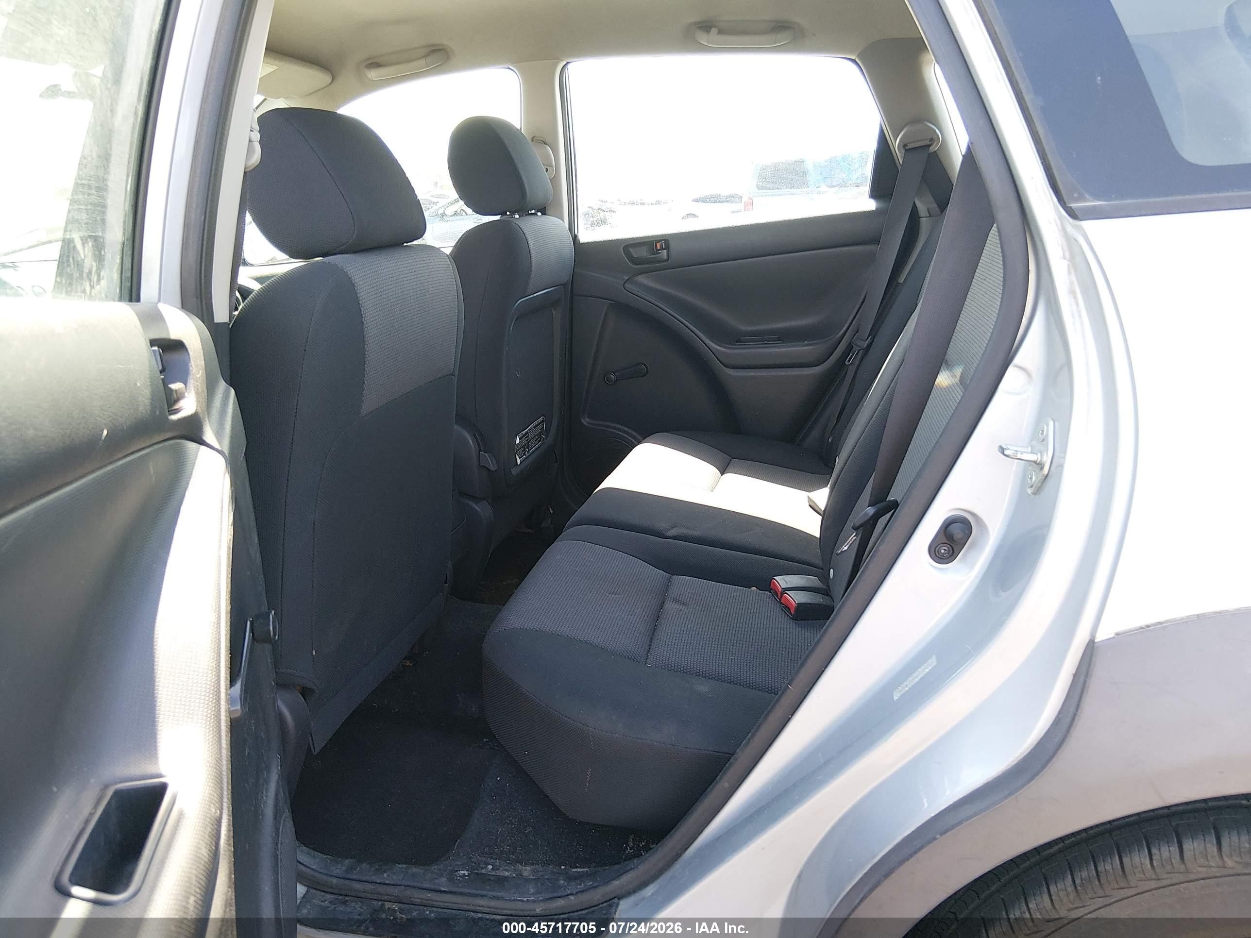 2008 Pontiac Vibe   Gray vin: 5Y2SL65808Z404585