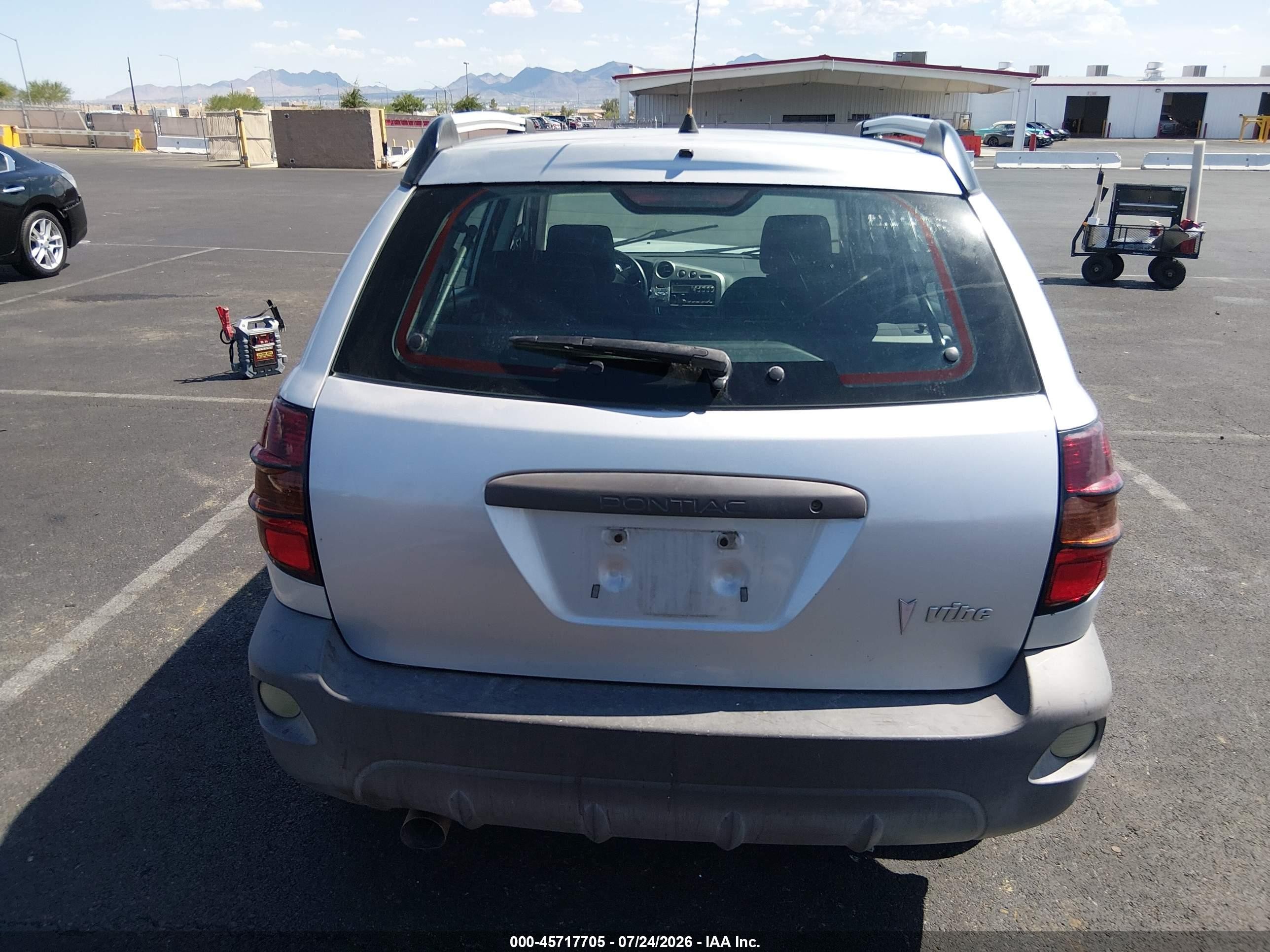 2008 Pontiac Vibe   Gray vin: 5Y2SL65808Z404585