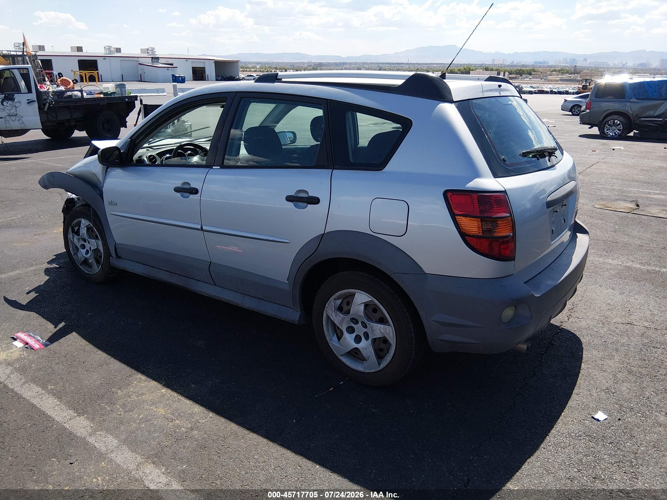 2008 Pontiac Vibe   Gray vin: 5Y2SL65808Z404585