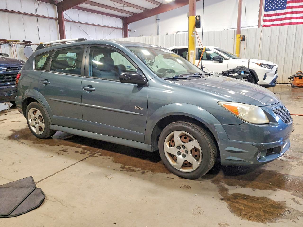 2006 Pontiac Vibe Blue vin: 5Y2SL65816Z403846