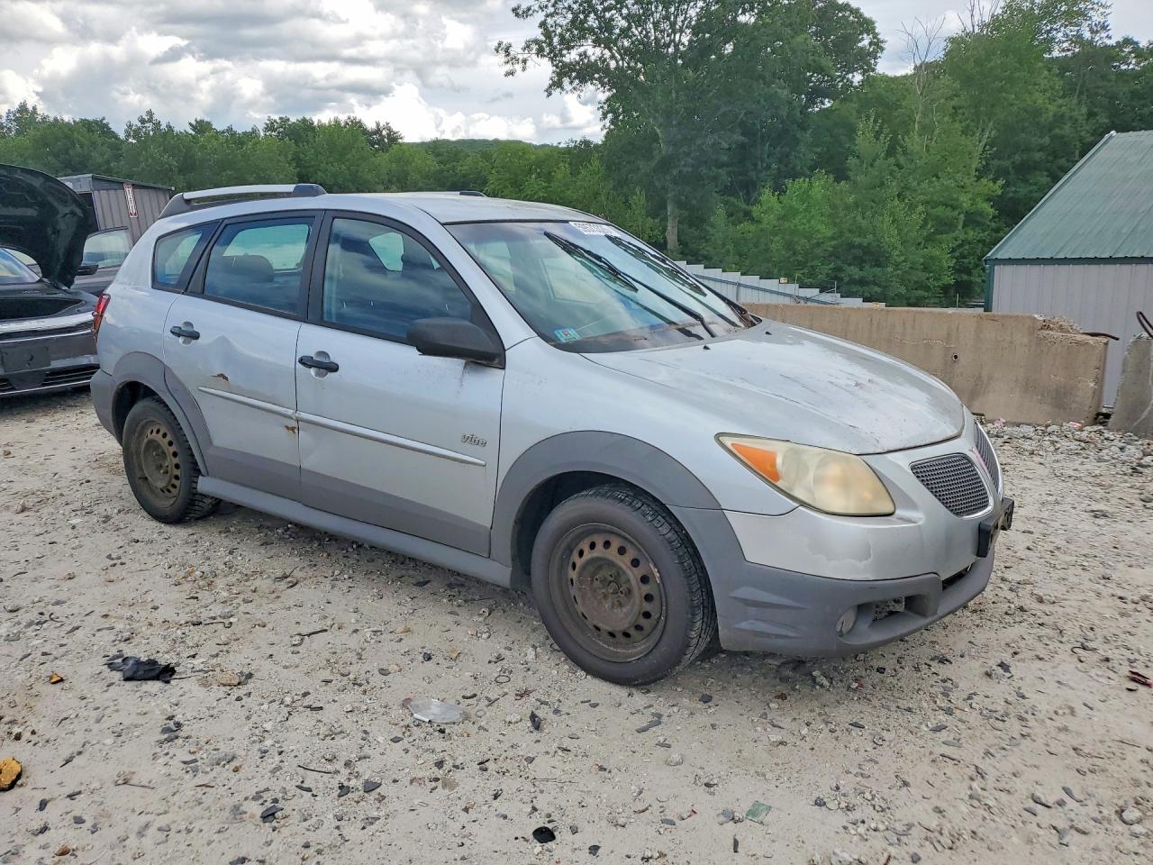 2006 Pontiac Vibe Серебряный vin: 5Y2SL65816Z417696