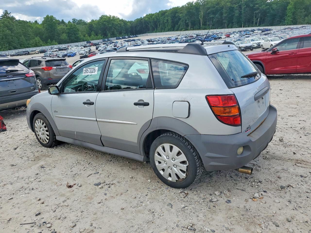 2006 Pontiac Vibe Серебряный vin: 5Y2SL65816Z417696