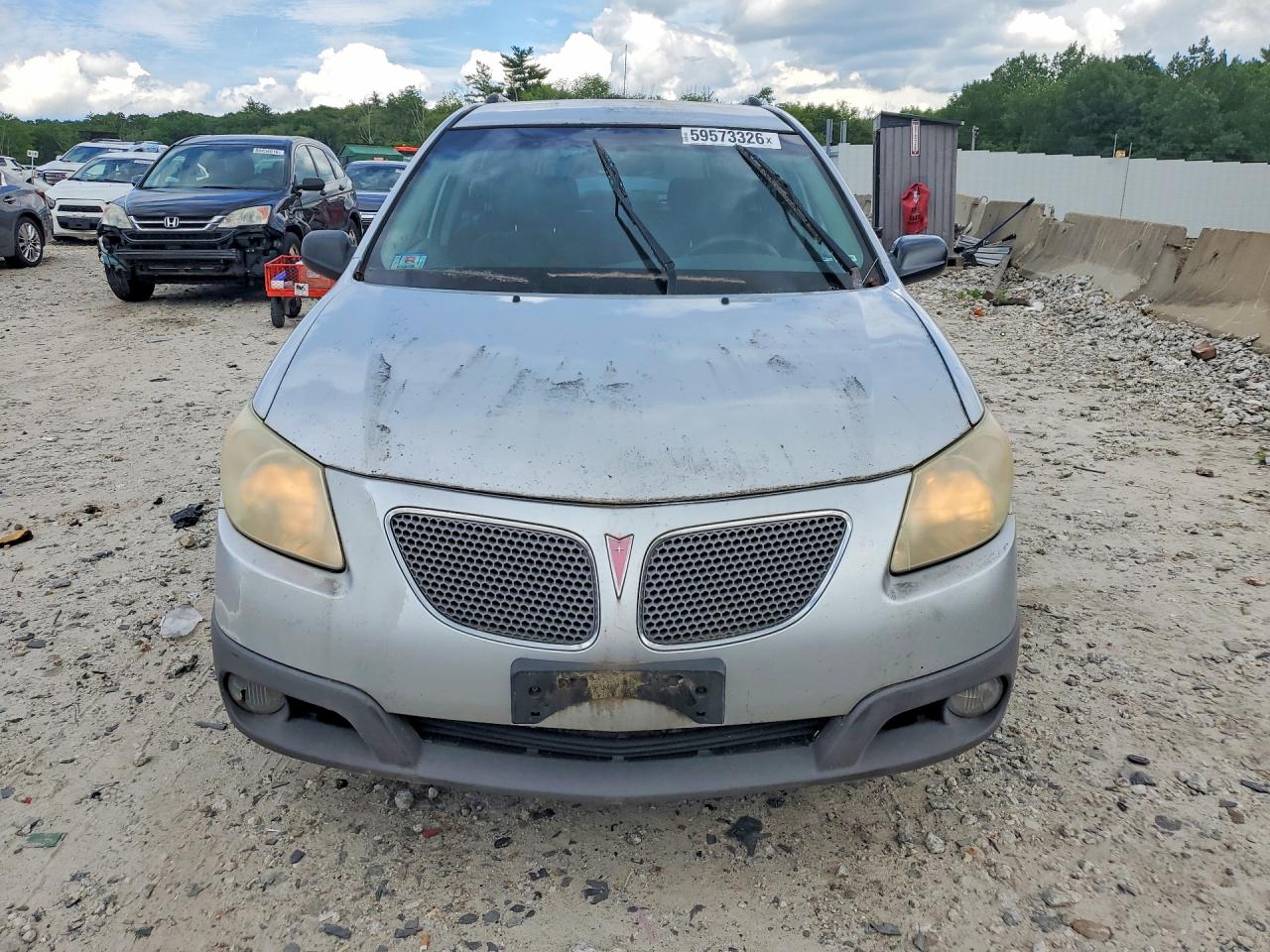 2006 Pontiac Vibe Серебряный vin: 5Y2SL65816Z417696