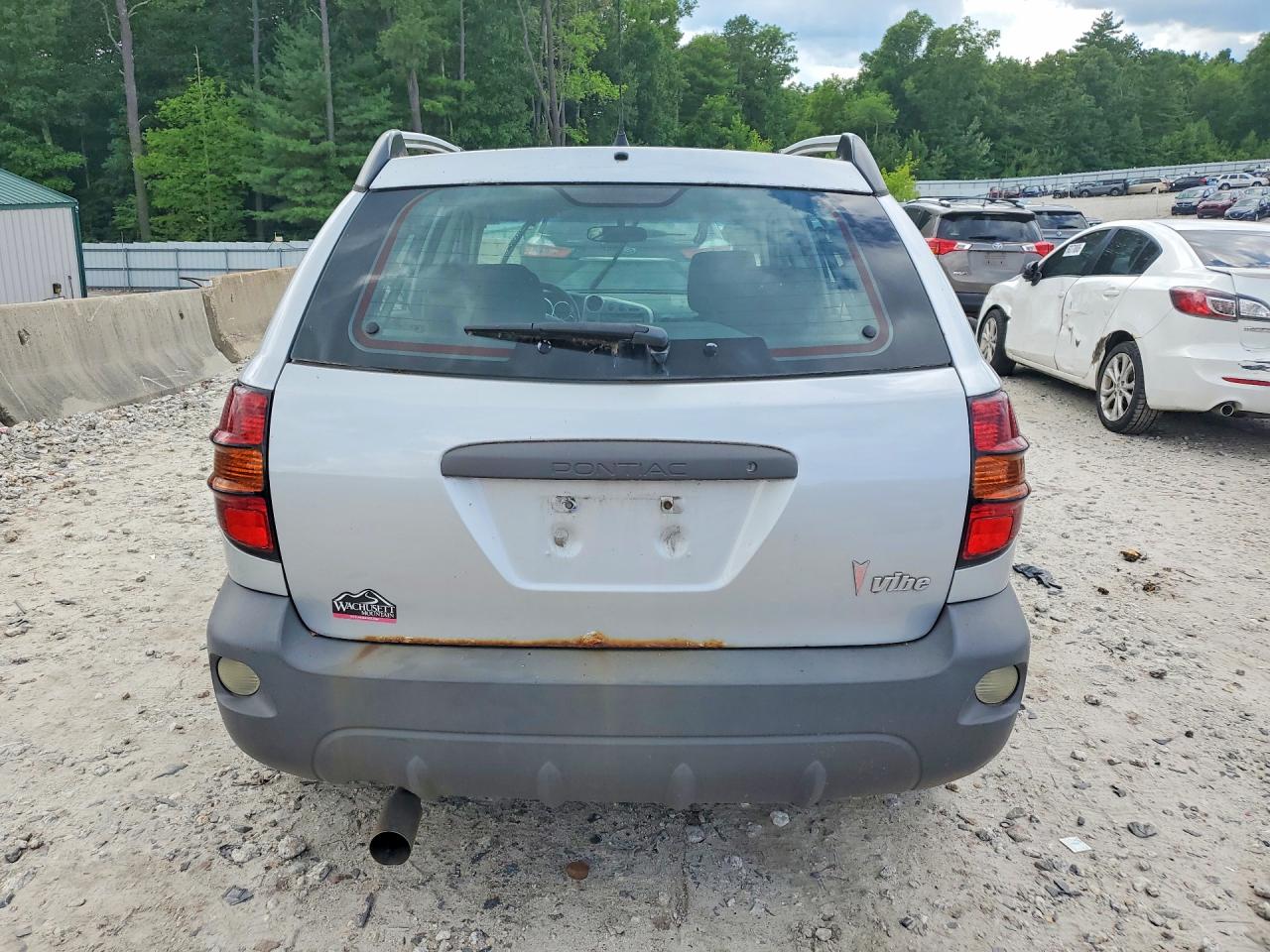 2006 Pontiac Vibe Серебряный vin: 5Y2SL65816Z417696