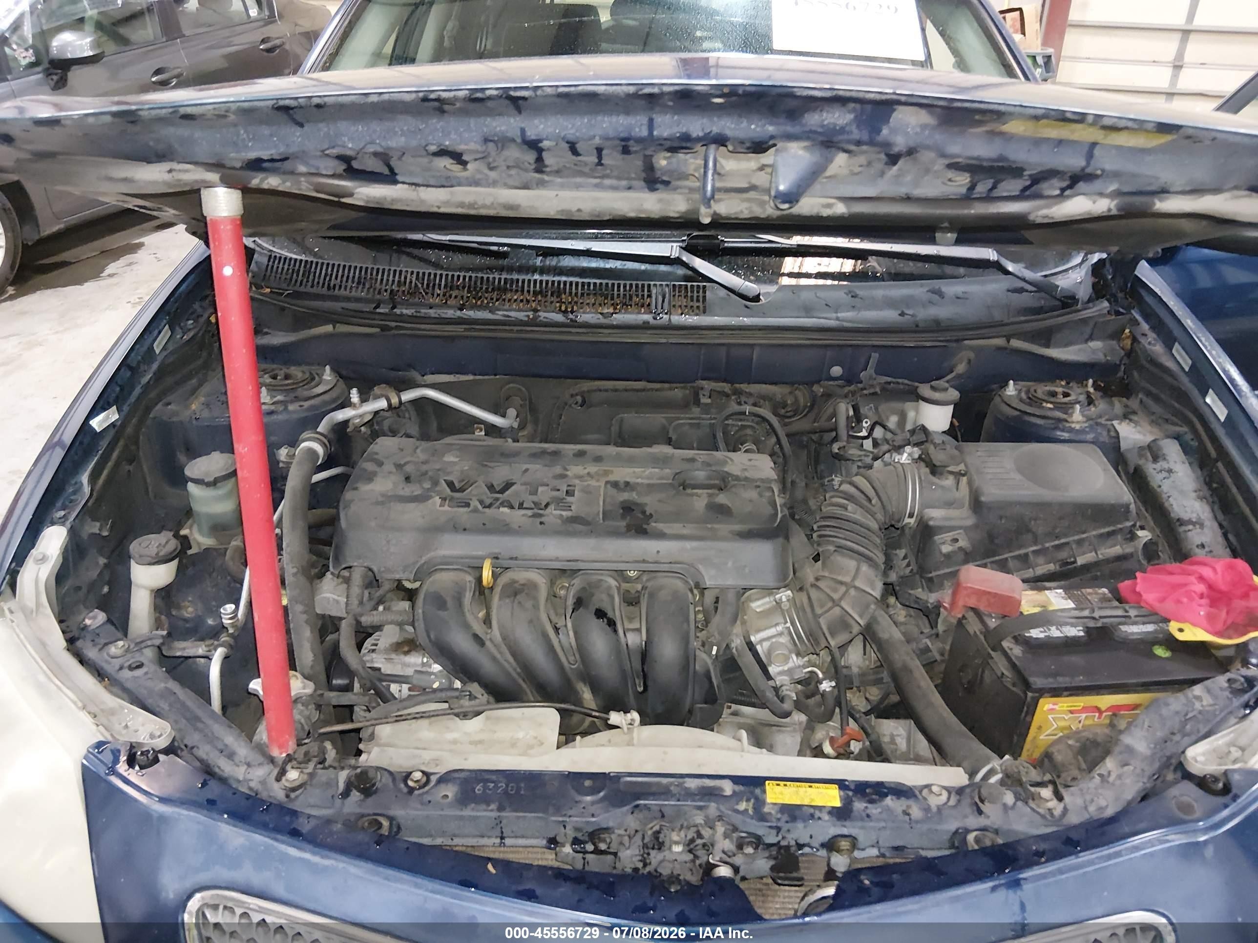 2006 Pontiac Vibe   Blue vin: 5Y2SL65816Z424227