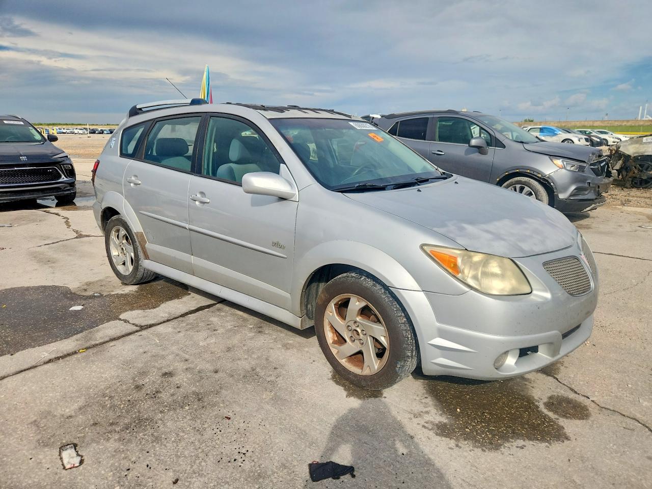 2006 Pontiac Vibe Silver vin: 5Y2SL65816Z435406