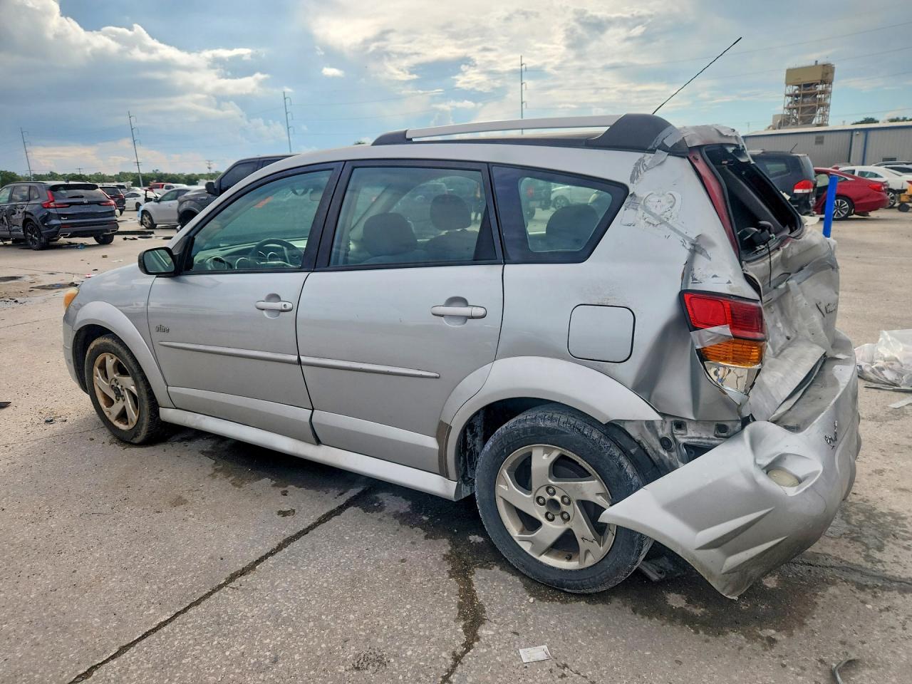 2006 Pontiac Vibe Silver vin: 5Y2SL65816Z435406