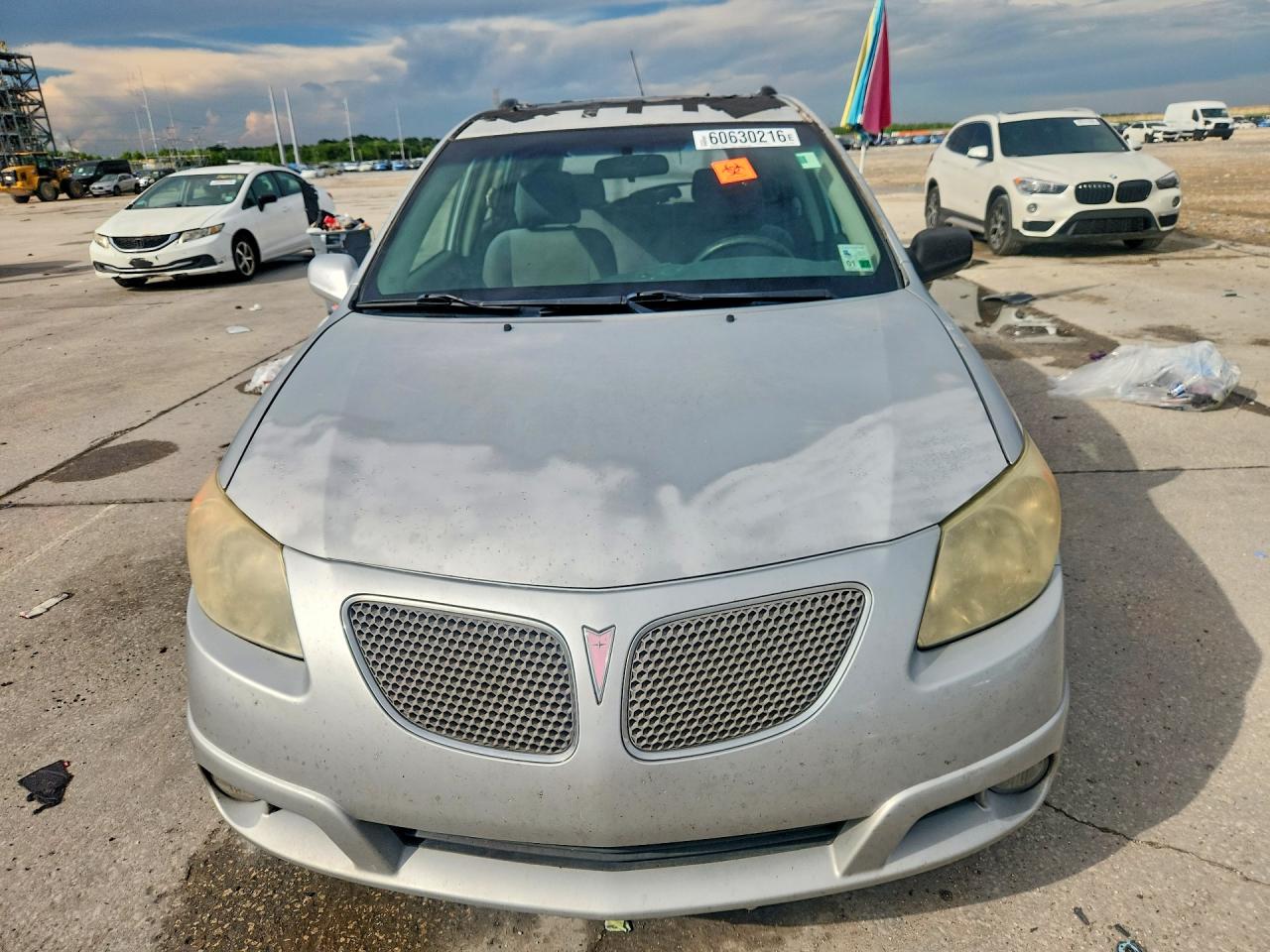 2006 Pontiac Vibe Silver vin: 5Y2SL65816Z435406