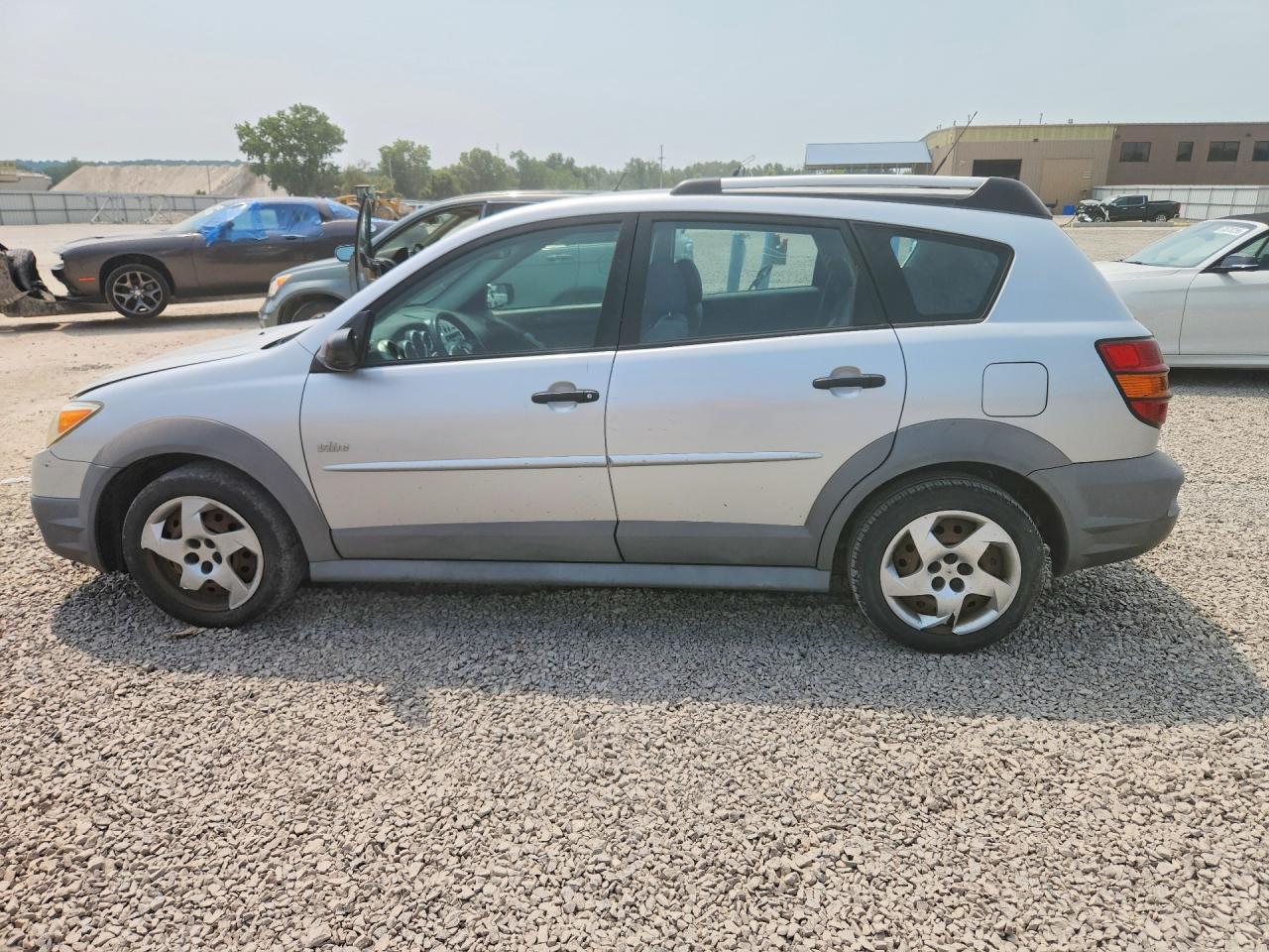 2007 Pontiac Vibe Silver vin: 5Y2SL65817Z413889