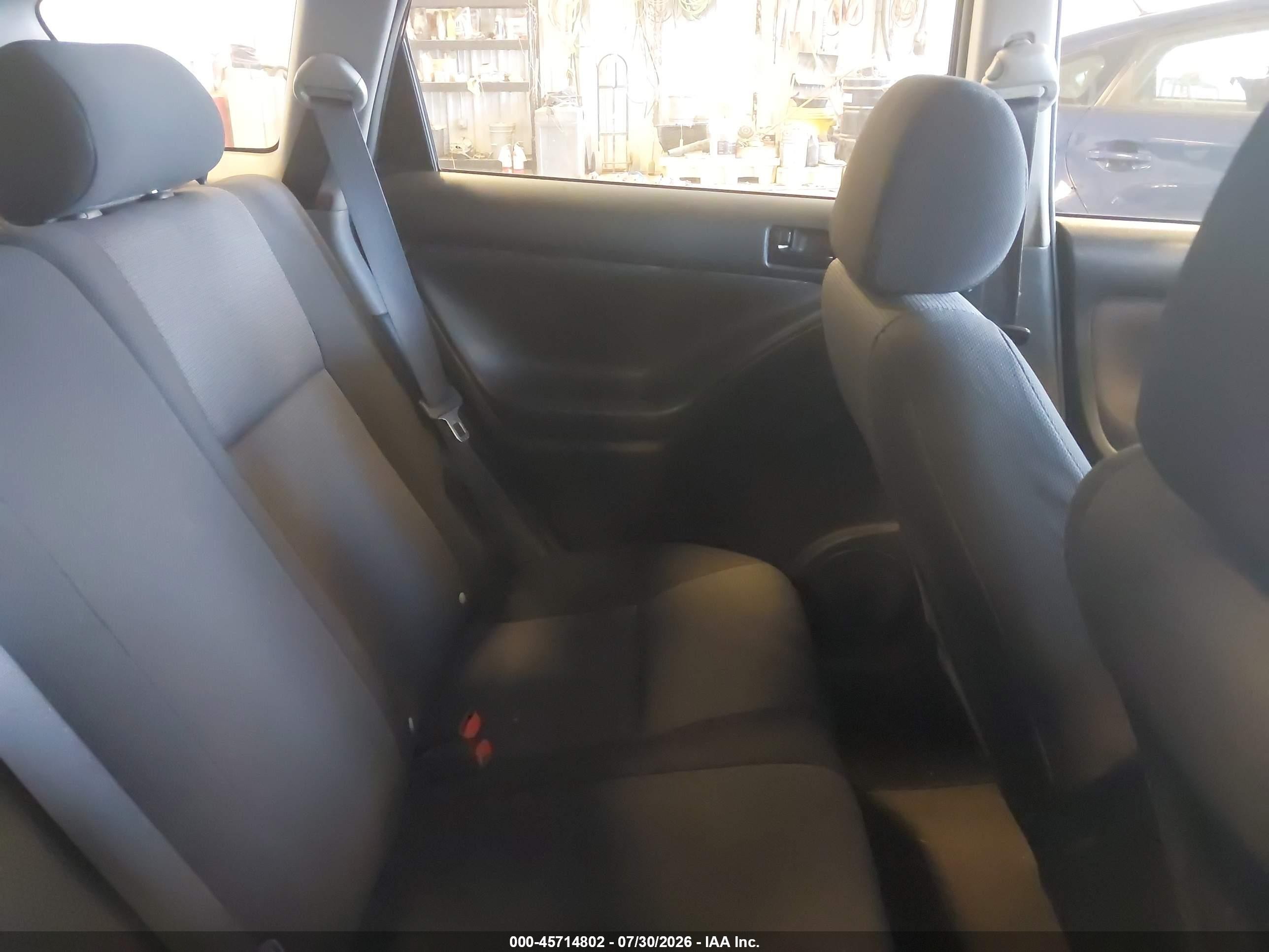 2007 Pontiac Vibe   Blue vin: 5Y2SL65817Z415741