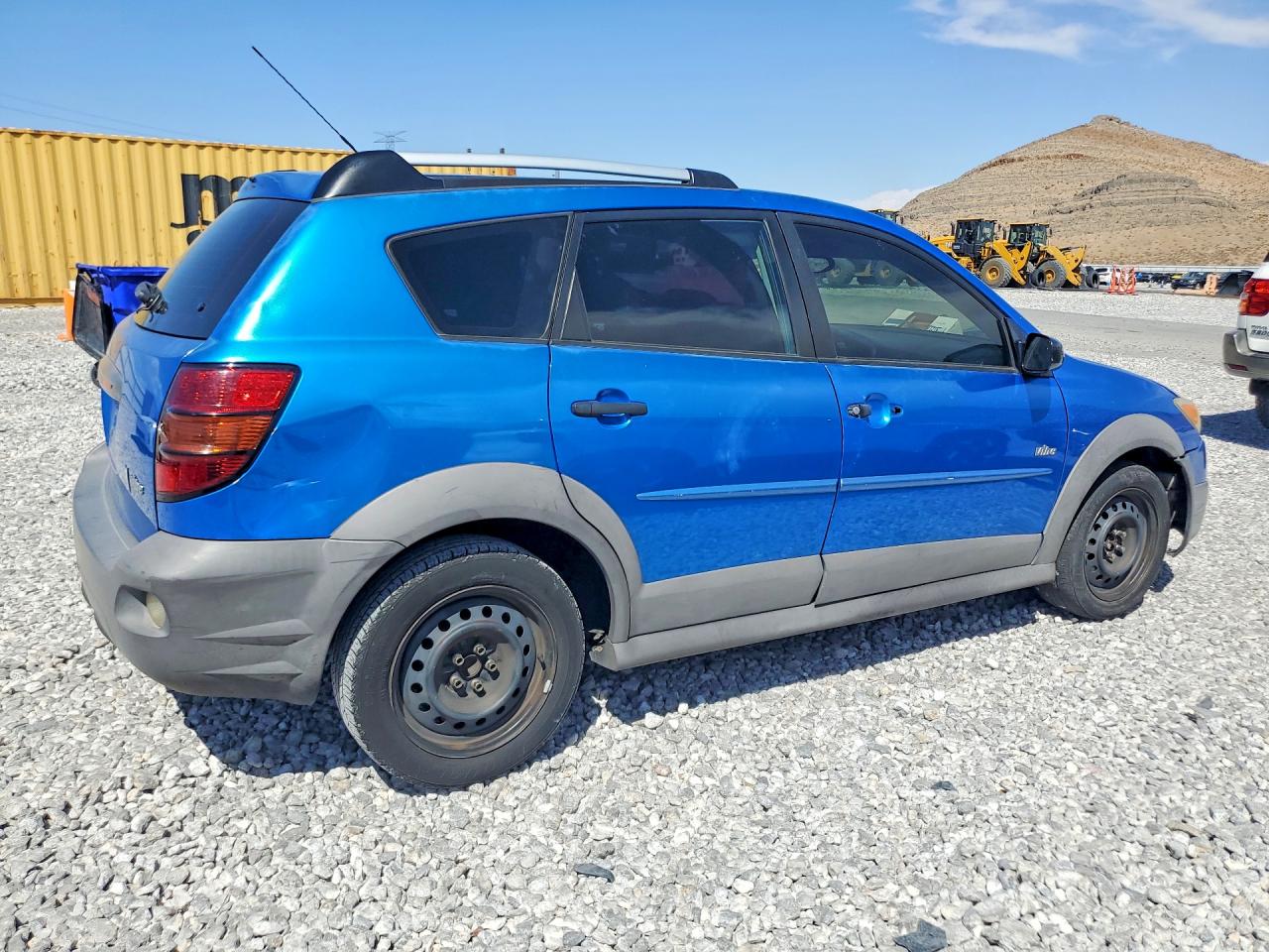 2007 Pontiac Vibe Blue vin: 5Y2SL65817Z427985