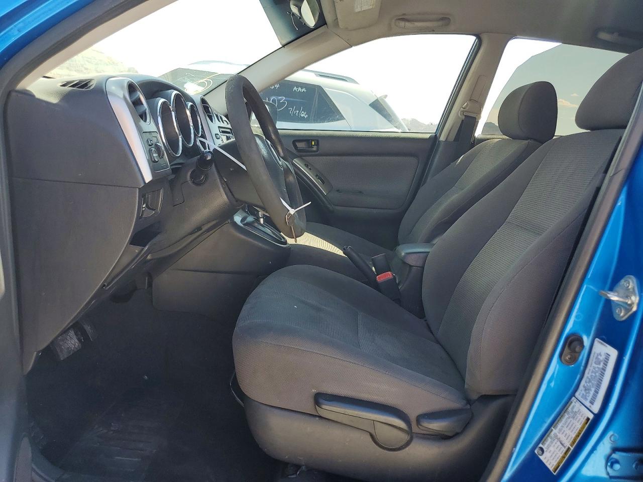 2007 Pontiac Vibe Blue vin: 5Y2SL65817Z427985
