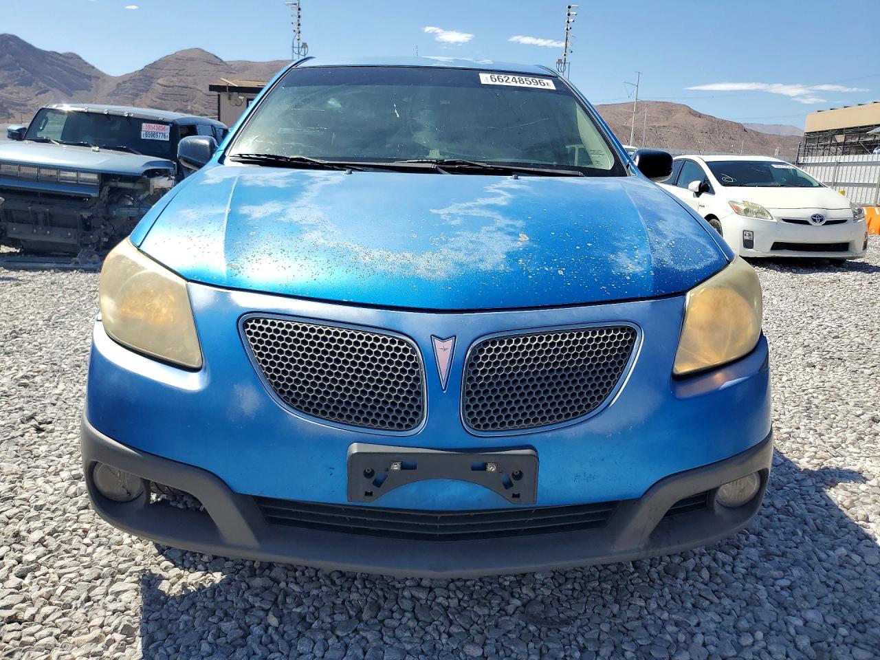 2007 Pontiac Vibe Blue vin: 5Y2SL65817Z427985