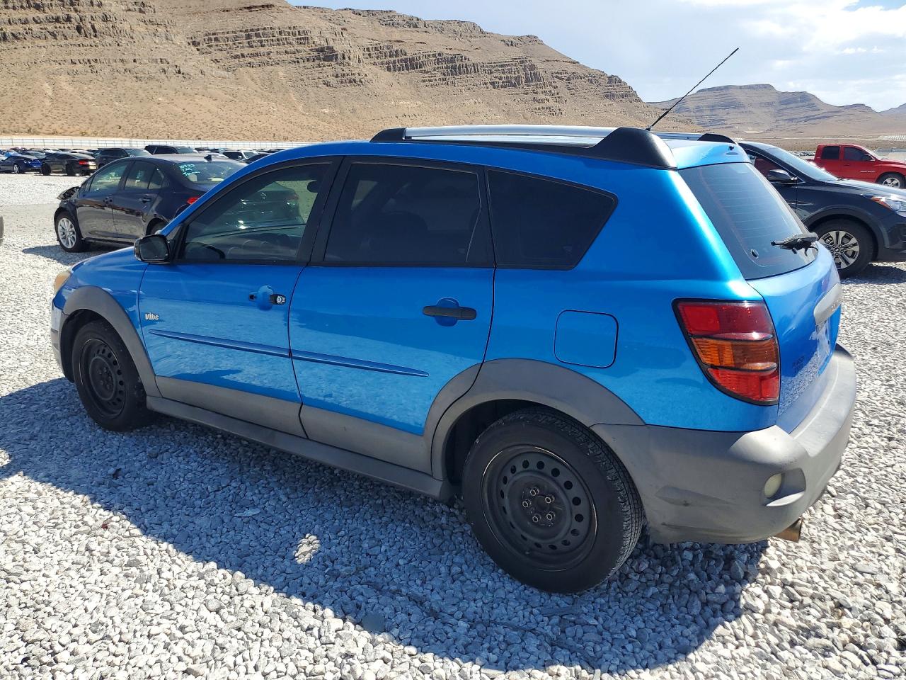 2007 Pontiac Vibe Blue vin: 5Y2SL65817Z427985