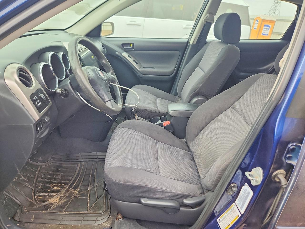 2008 Pontiac Vibe Blue vin: 5Y2SL65818Z400206