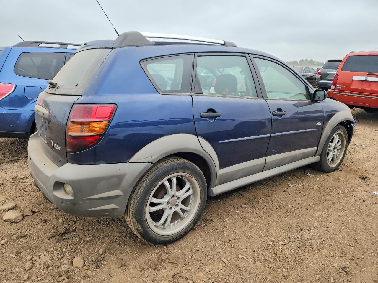 2008 Pontiac Vibe Blue vin: 5Y2SL65818Z400206