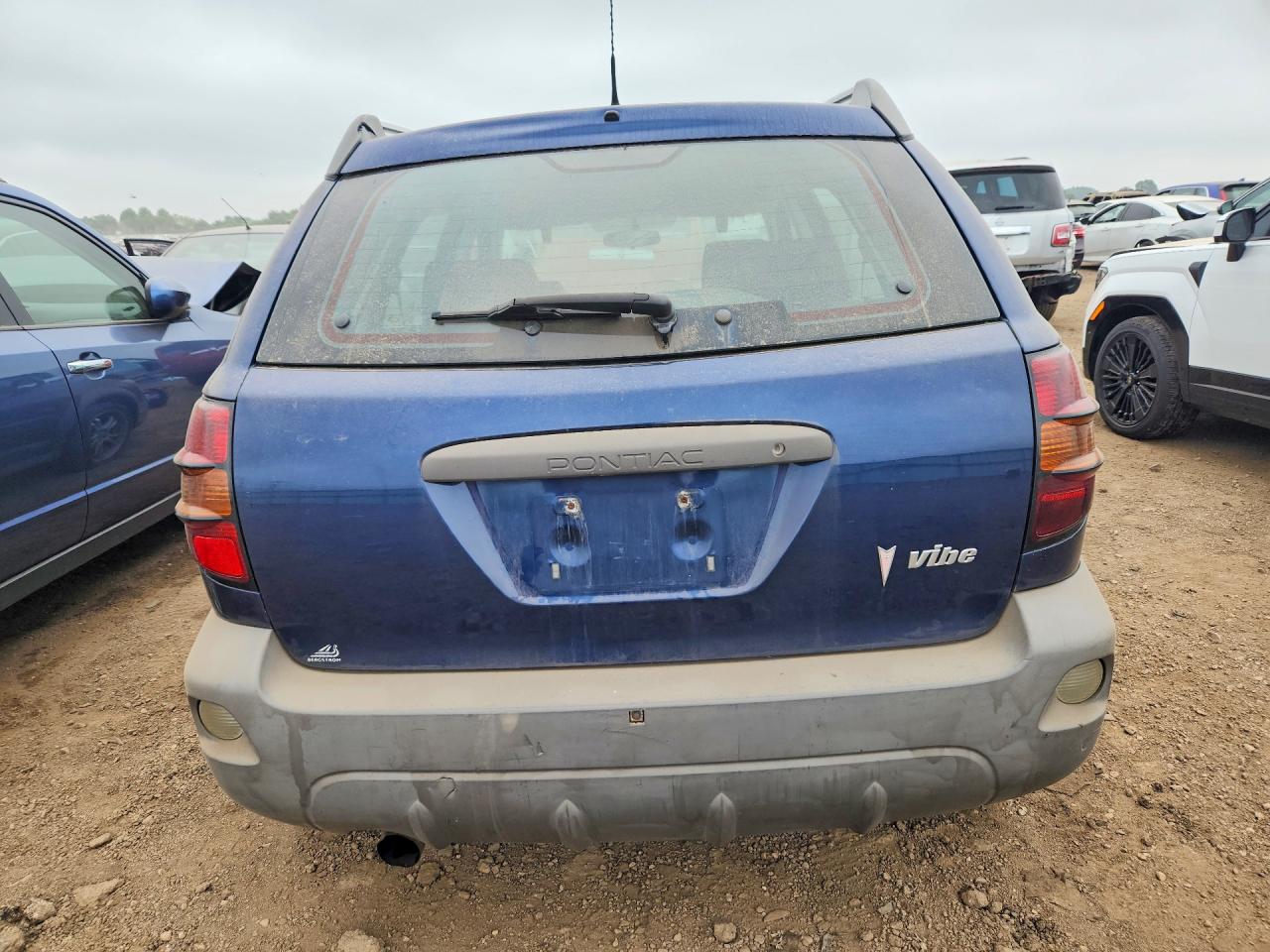 2008 Pontiac Vibe Blue vin: 5Y2SL65818Z400206
