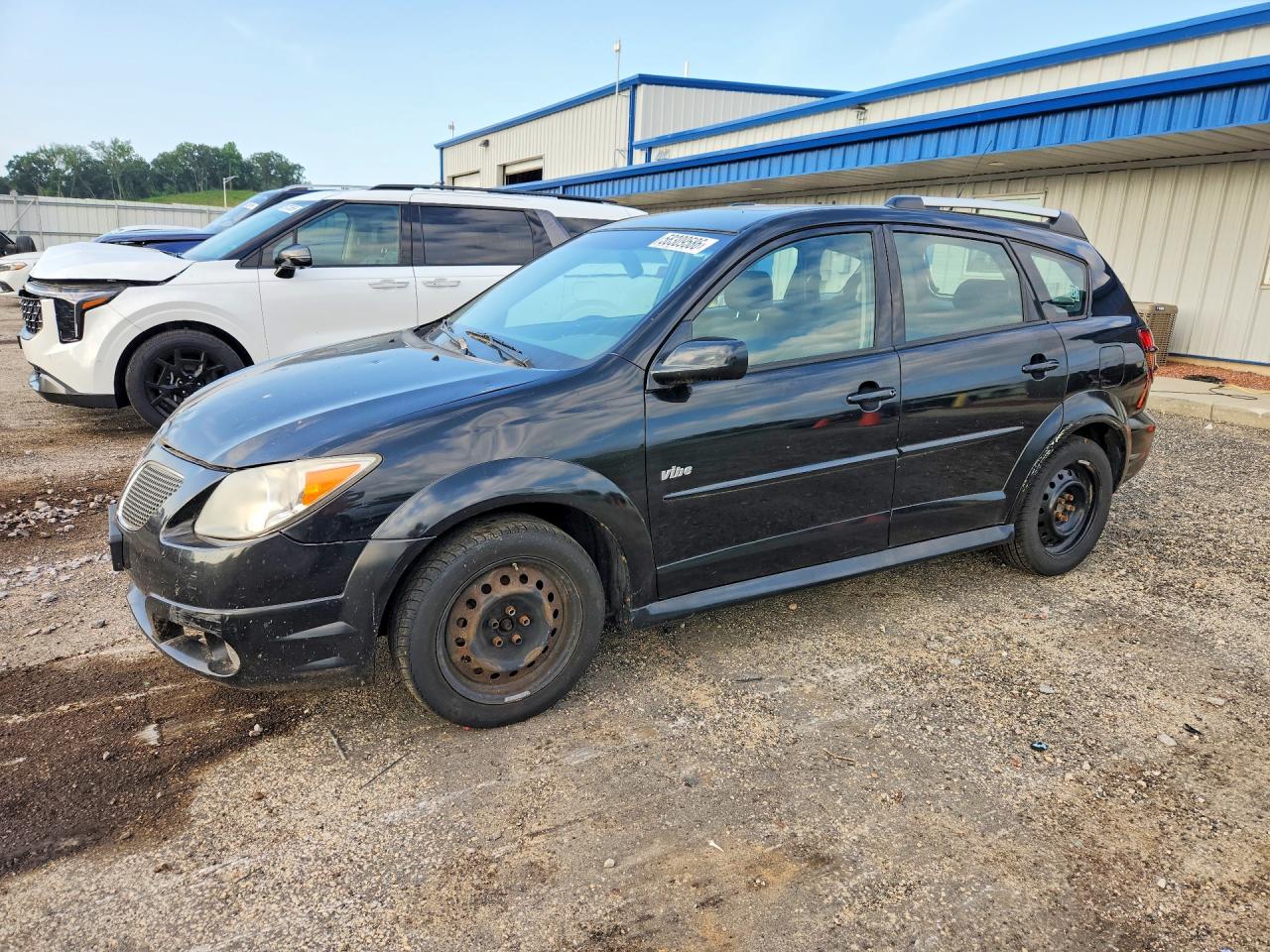 2008 Pontiac Vibe Black vin: 5Y2SL65818Z413148