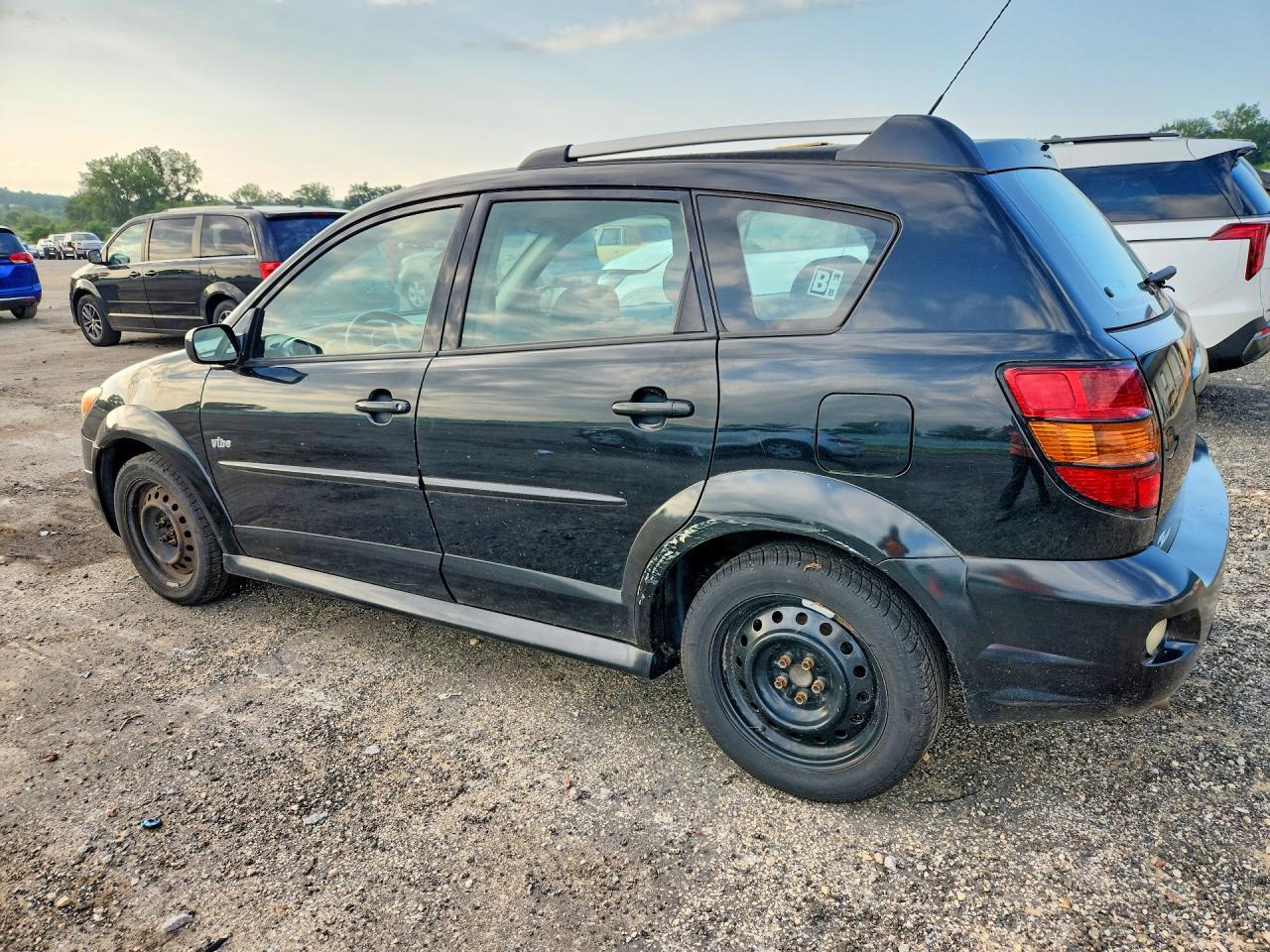 2008 Pontiac Vibe Black vin: 5Y2SL65818Z413148