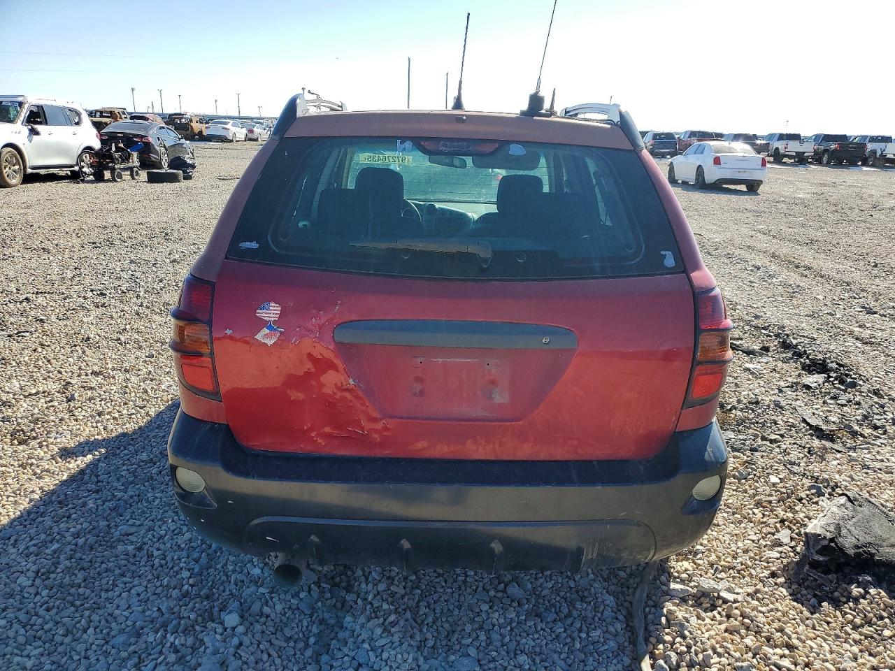 2006 Pontiac Vibe Maroon vin: 5Y2SL65826Z410157
