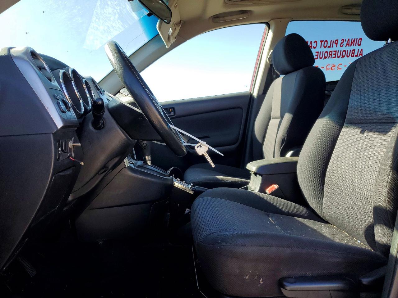 2006 Pontiac Vibe Maroon vin: 5Y2SL65826Z410157