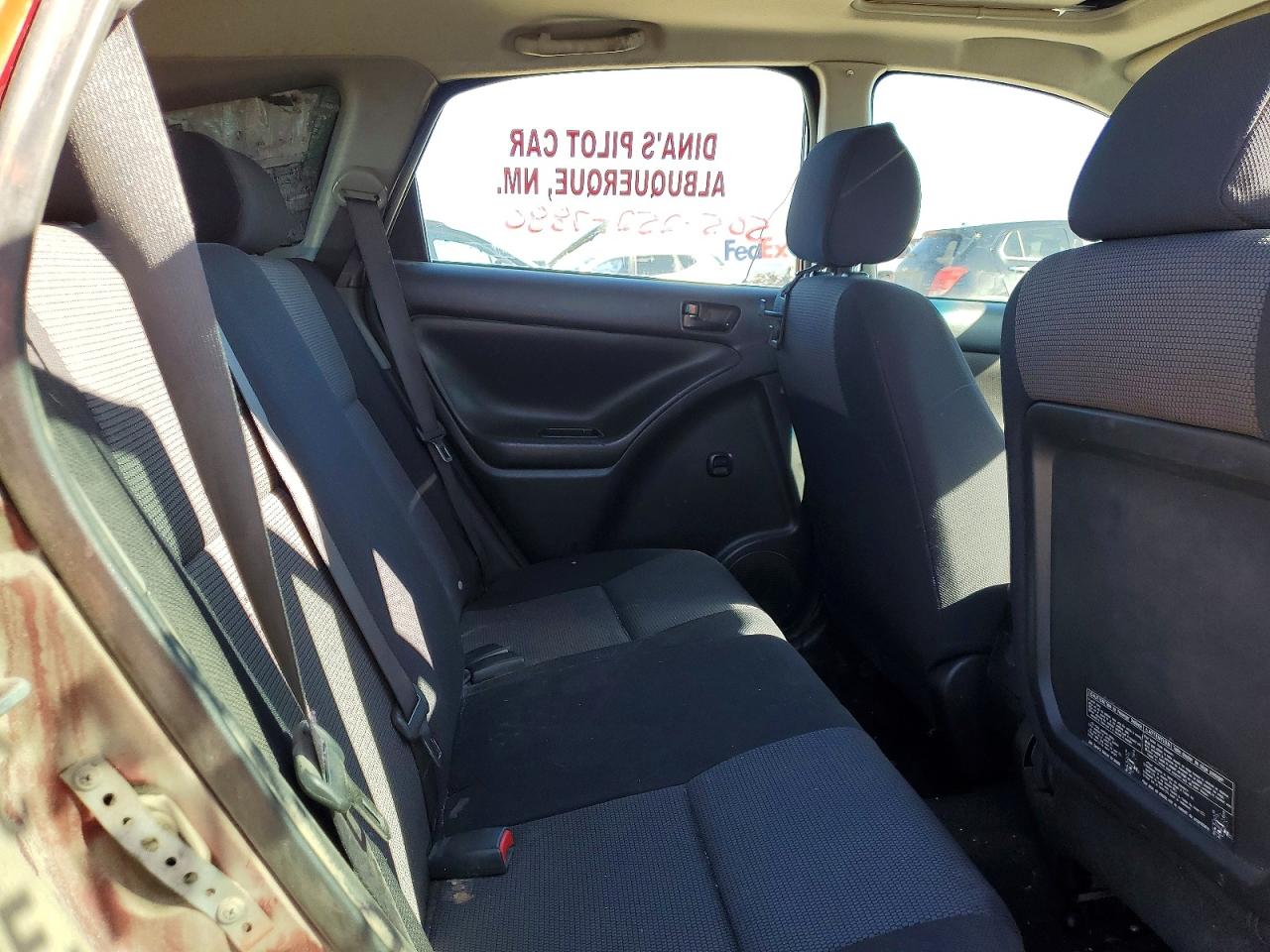 2006 Pontiac Vibe Maroon vin: 5Y2SL65826Z410157
