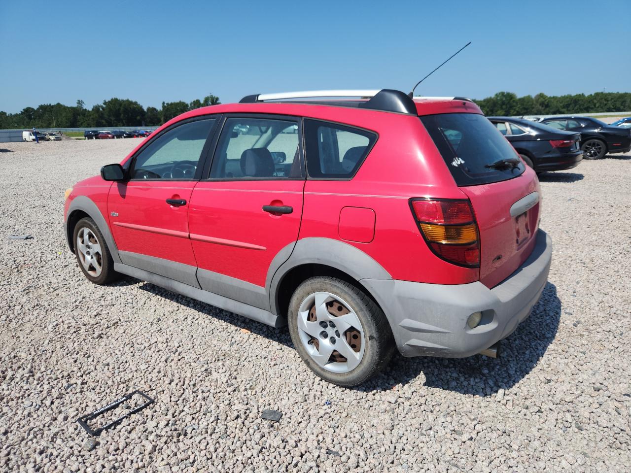 2006 Pontiac Vibe Red vin: 5Y2SL65826Z421742
