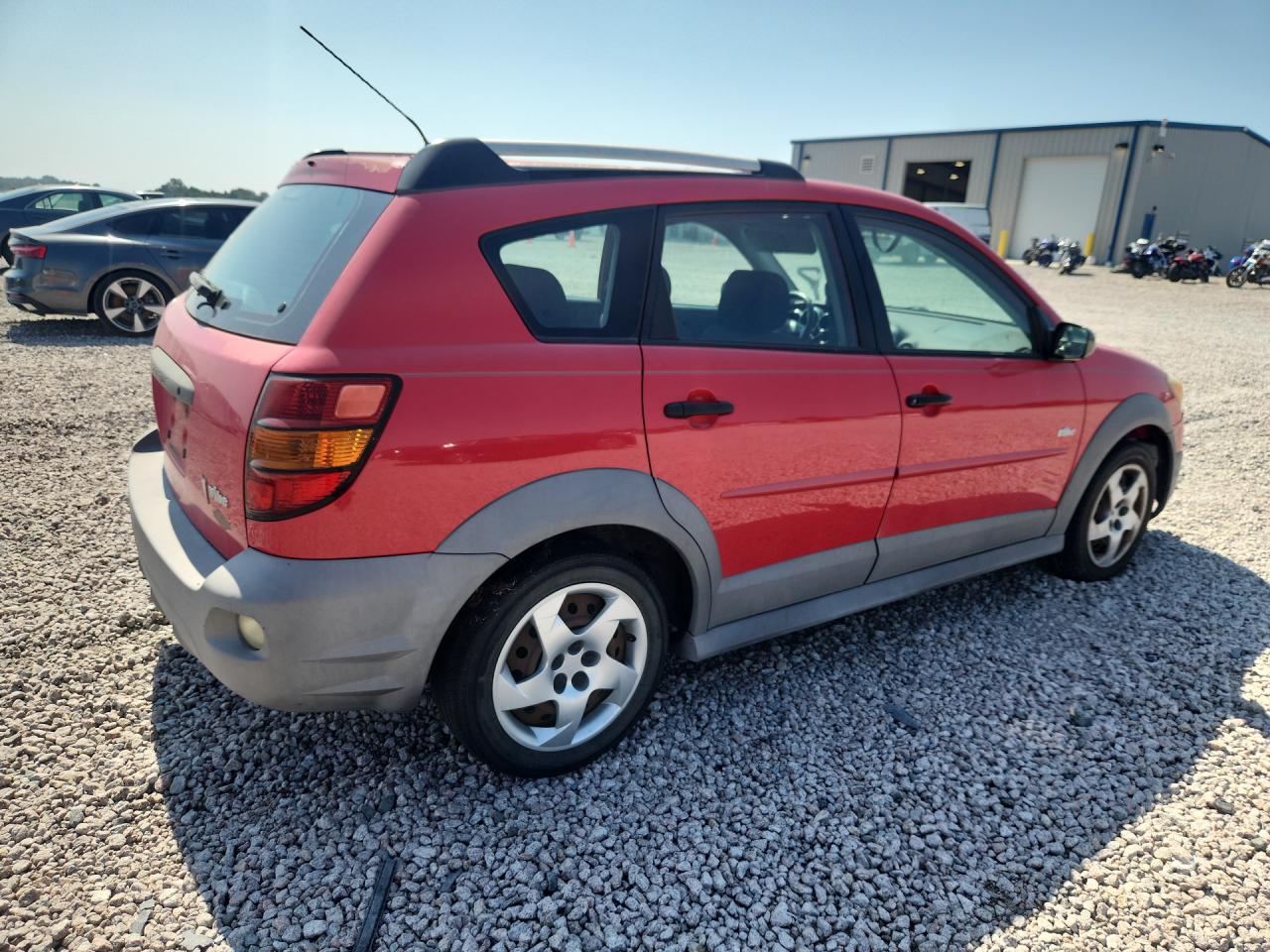 2006 Pontiac Vibe Red vin: 5Y2SL65826Z421742