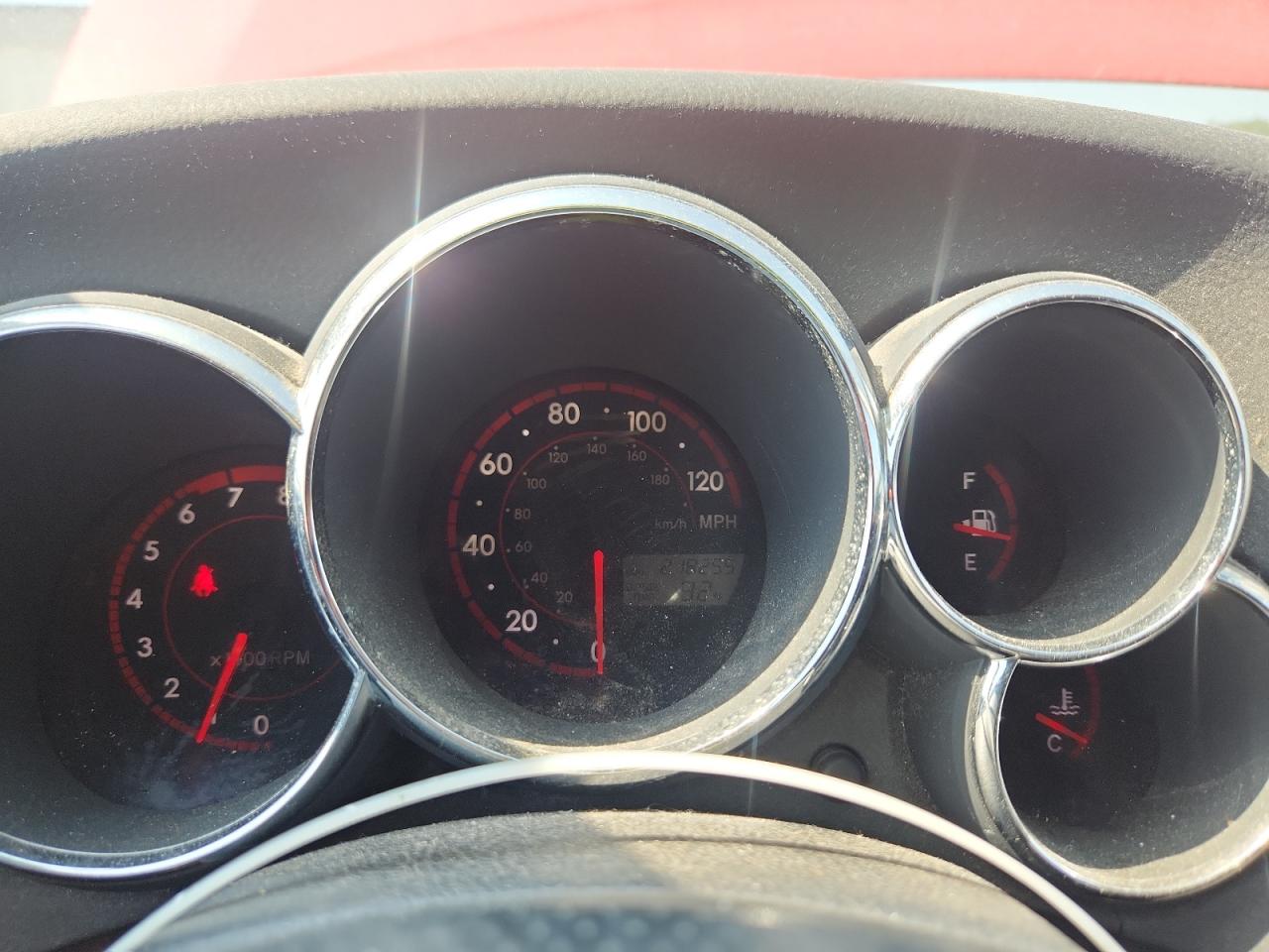 2006 Pontiac Vibe Red vin: 5Y2SL65826Z421742