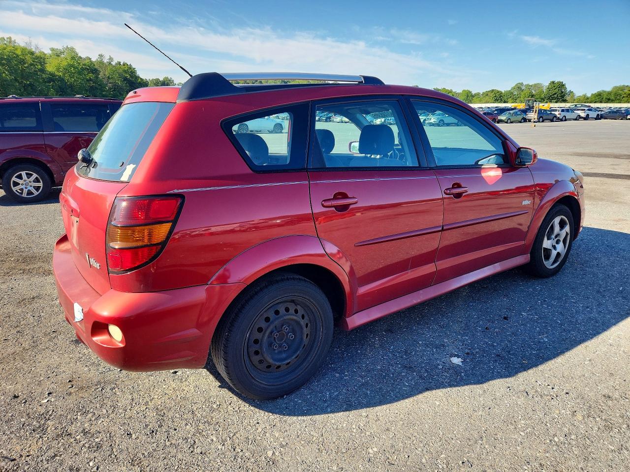 2006 Pontiac Vibe Красный vin: 5Y2SL65826Z422521