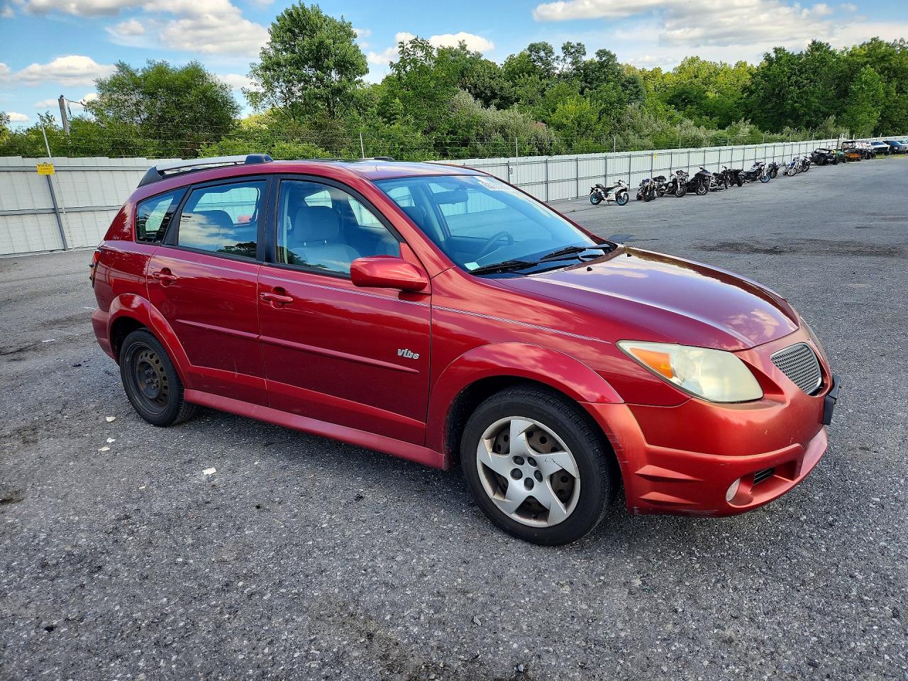 2006 Pontiac Vibe Красный vin: 5Y2SL65826Z422521