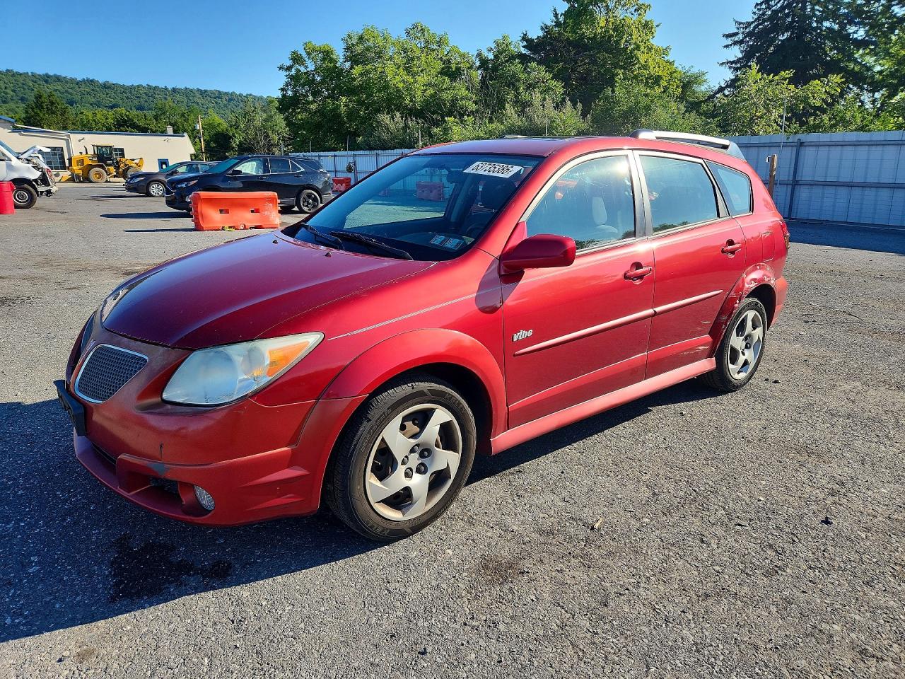 2006 Pontiac Vibe Красный vin: 5Y2SL65826Z422521
