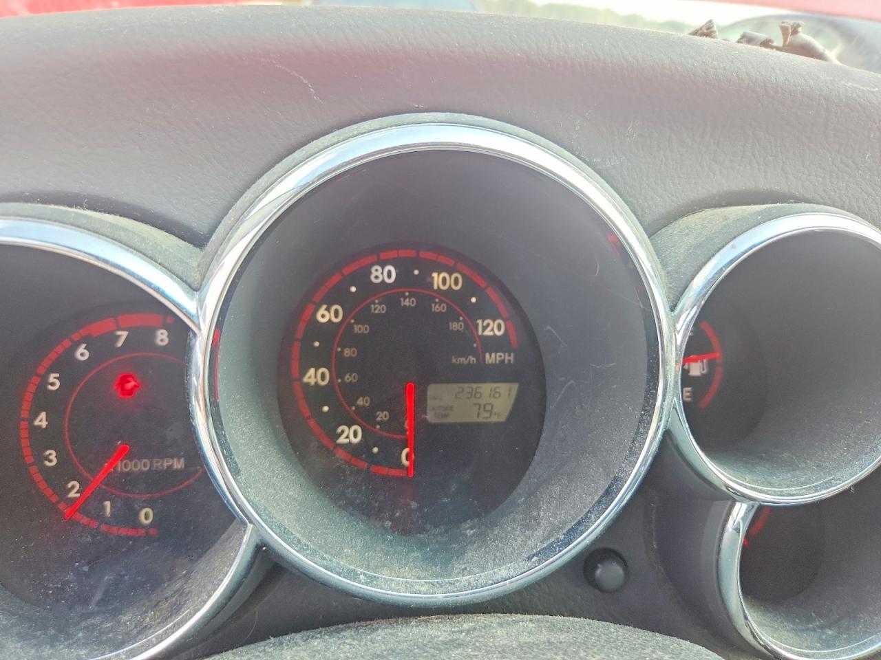 2006 Pontiac Vibe Red vin: 5Y2SL65826Z428660