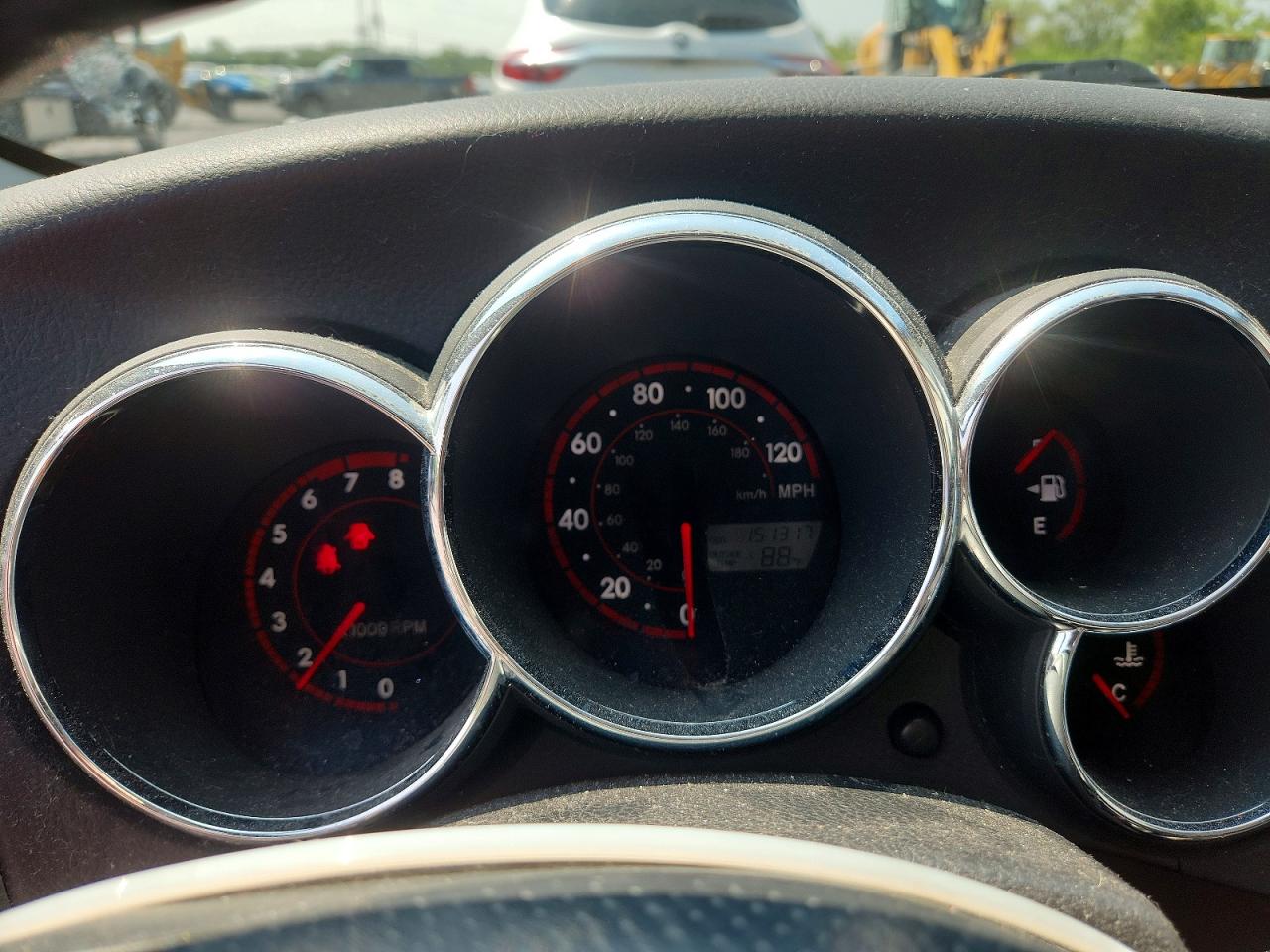 2006 Pontiac Vibe Red vin: 5Y2SL65826Z464381