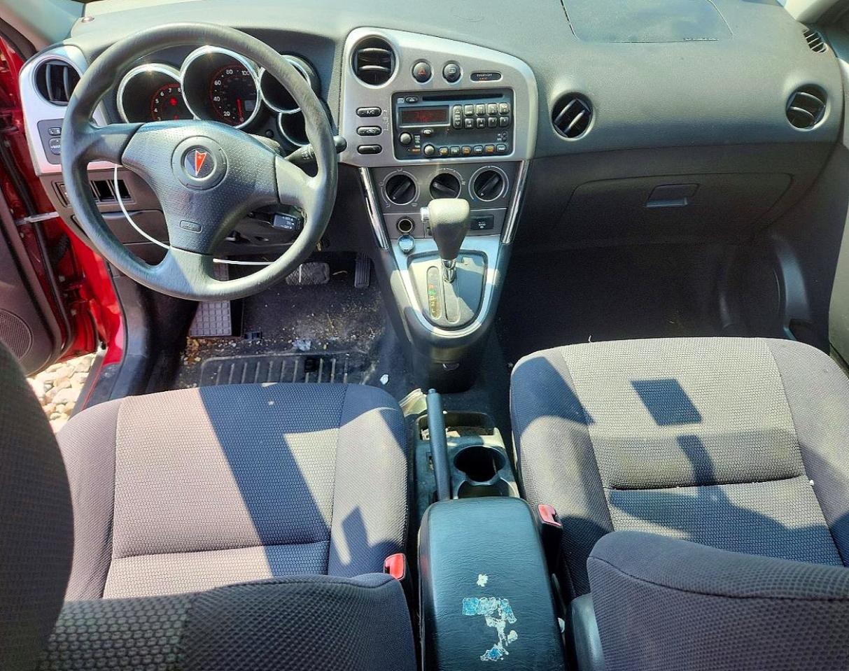 2006 Pontiac Vibe Red vin: 5Y2SL65826Z464381